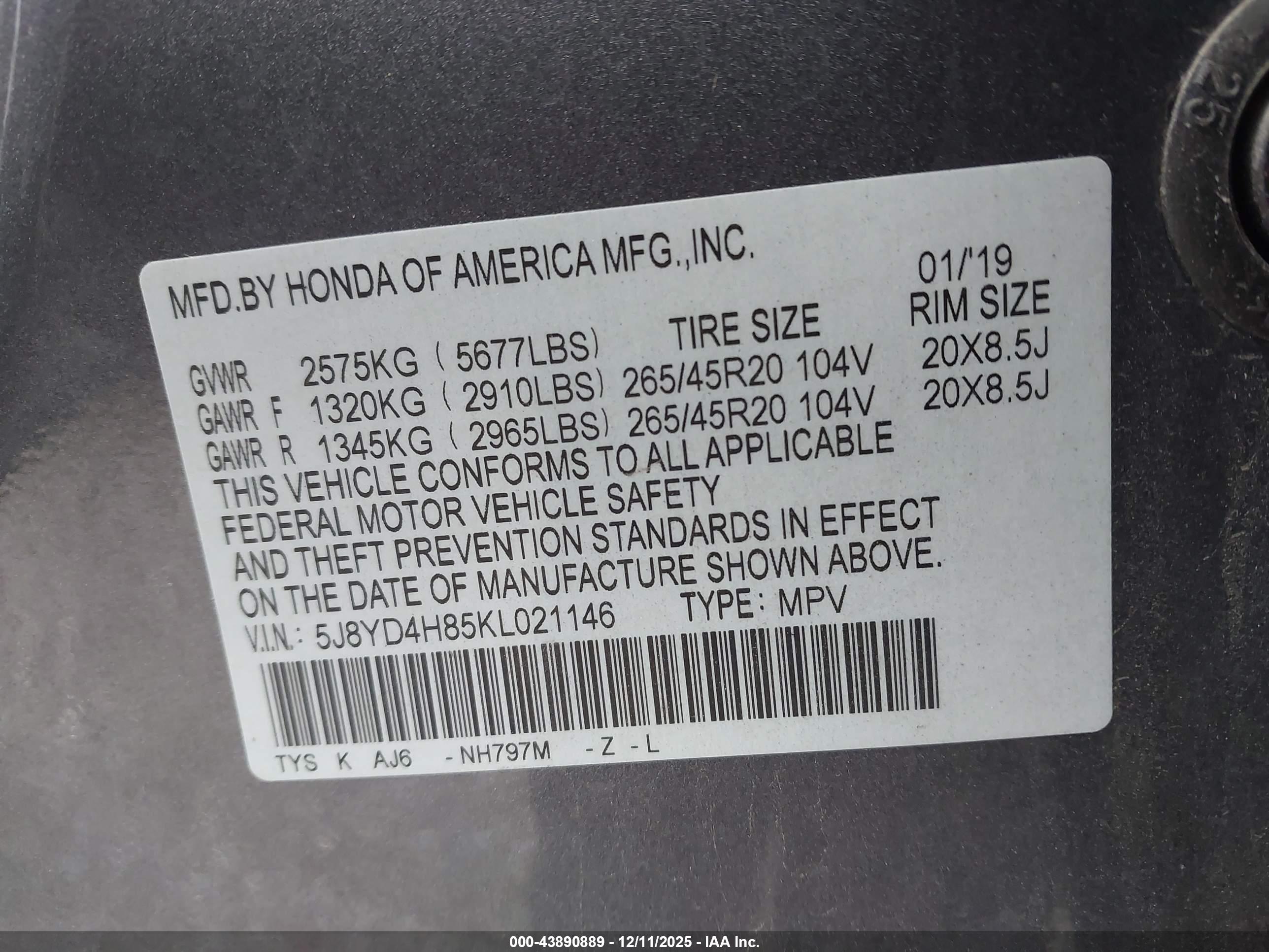 ACURA MDX image 9