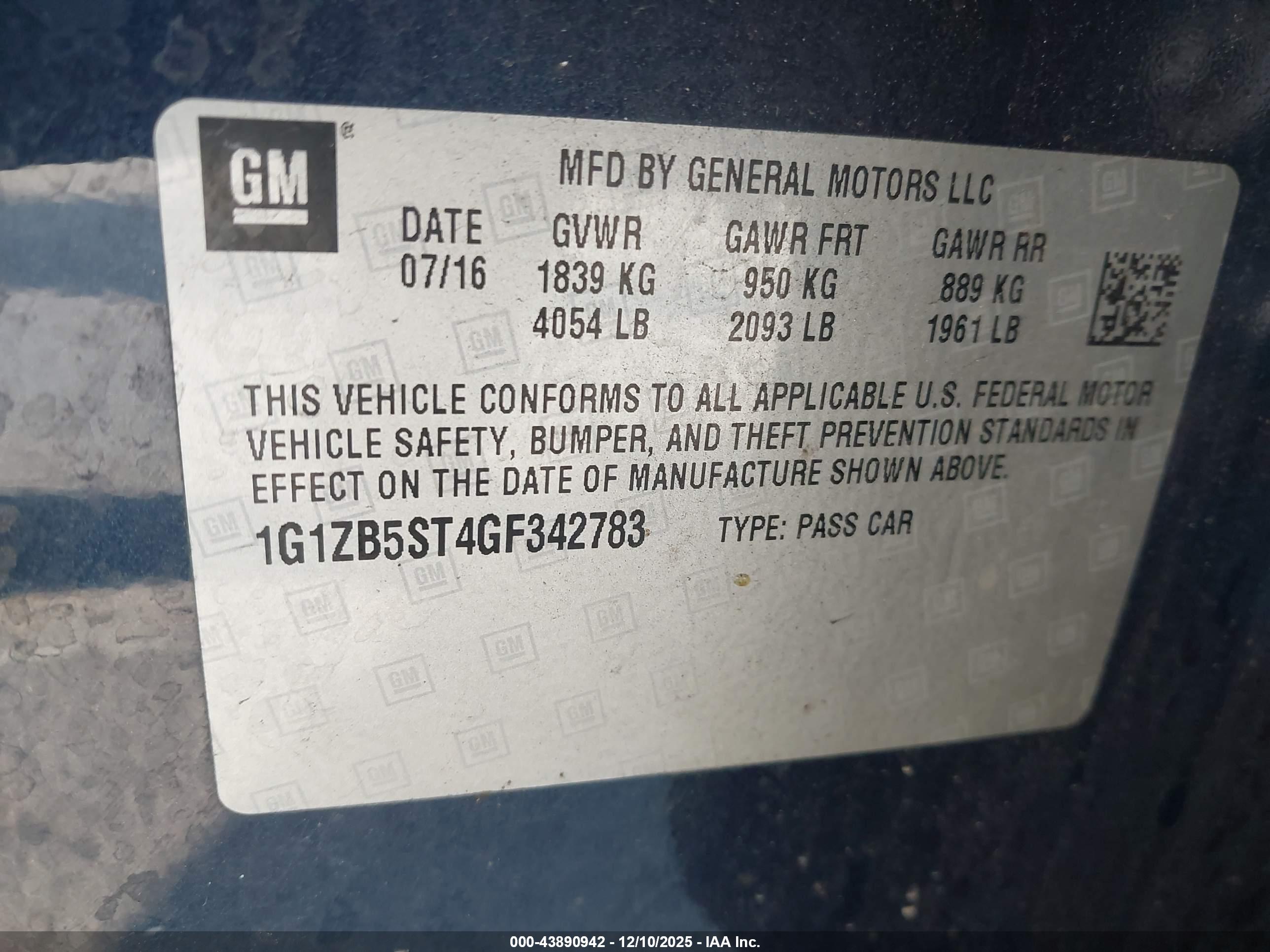 CHEVROLET MALIBU image 9