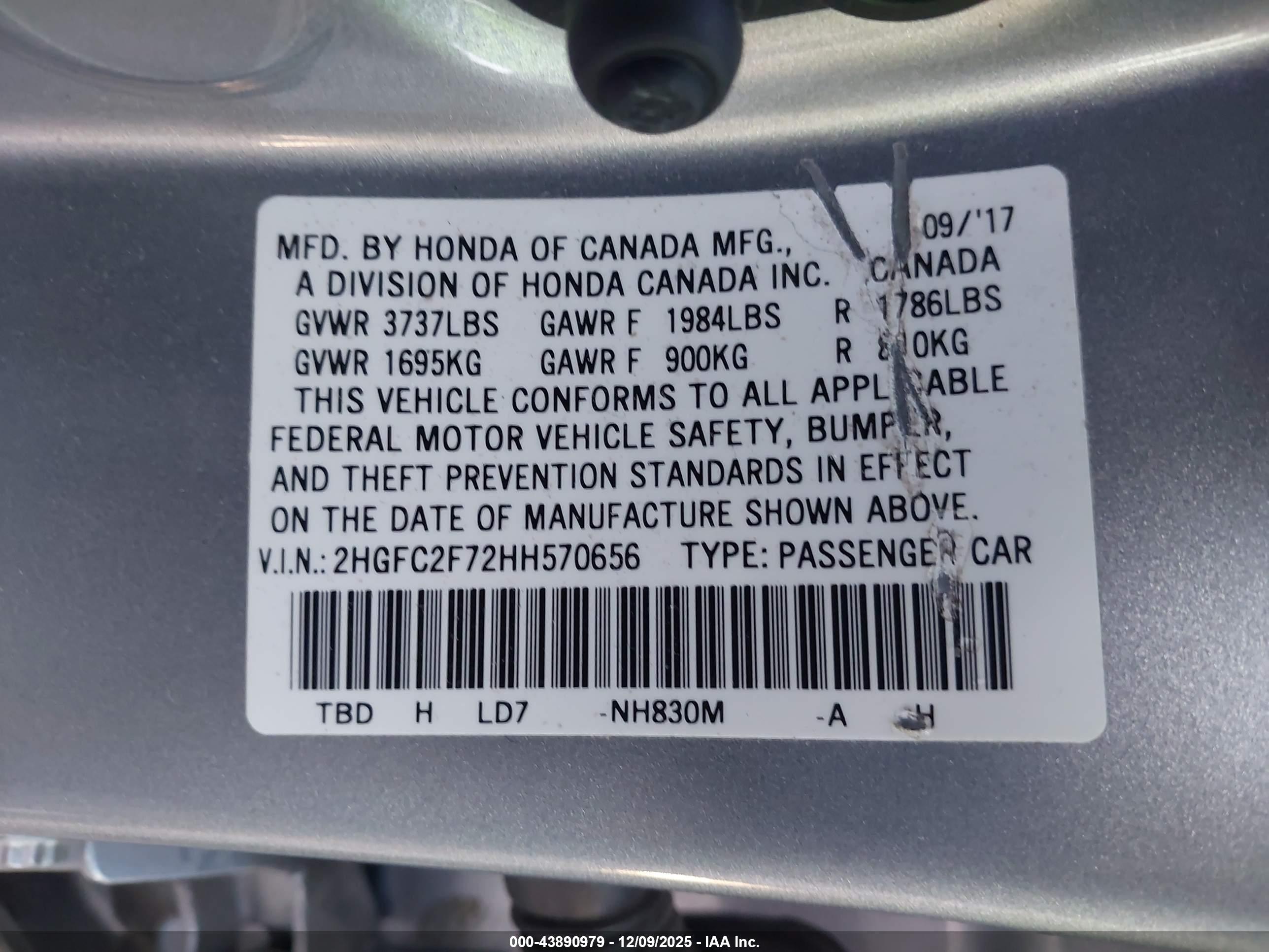 HONDA CIVIC image 9