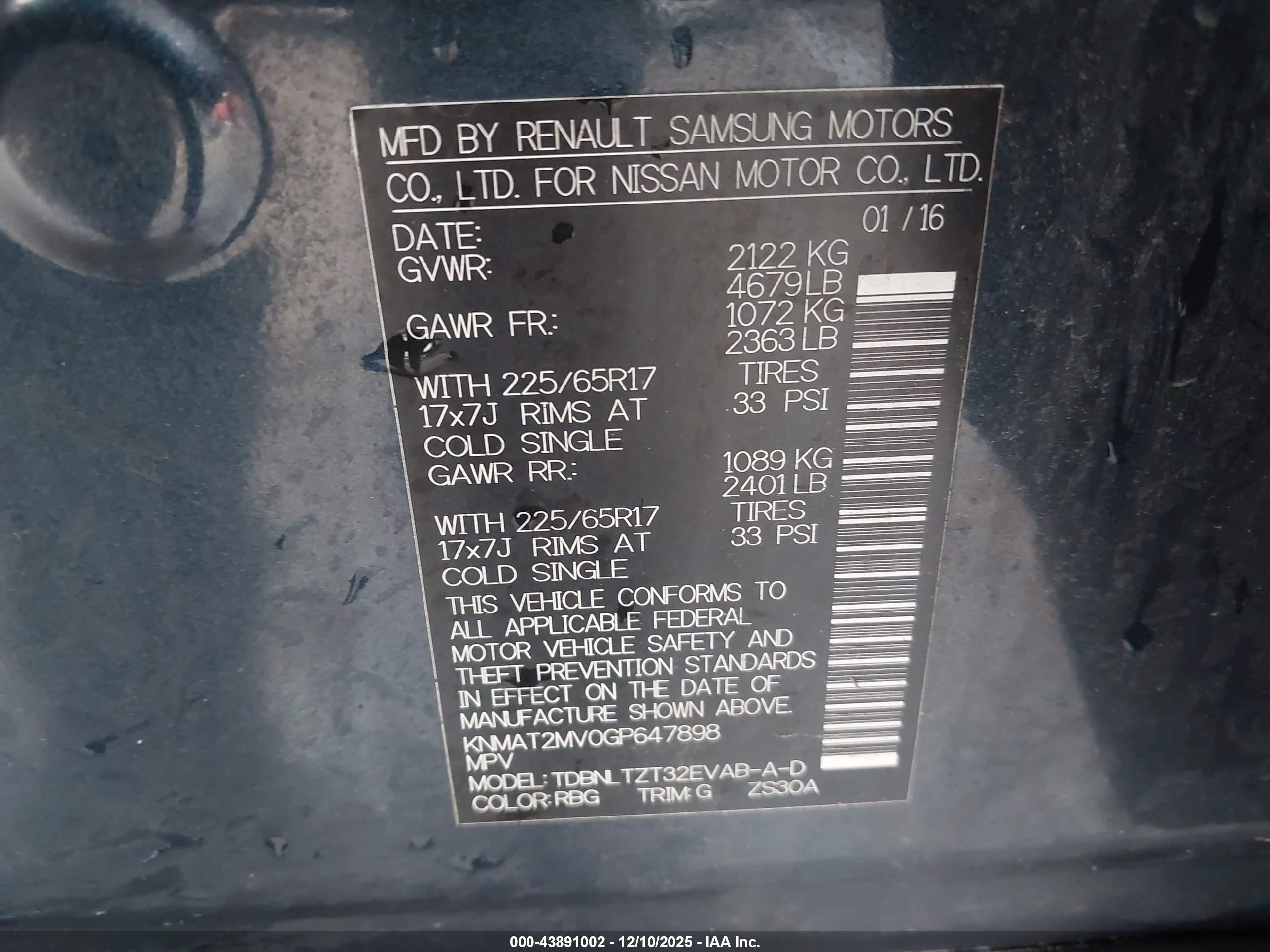 NISSAN ROGUE image 9