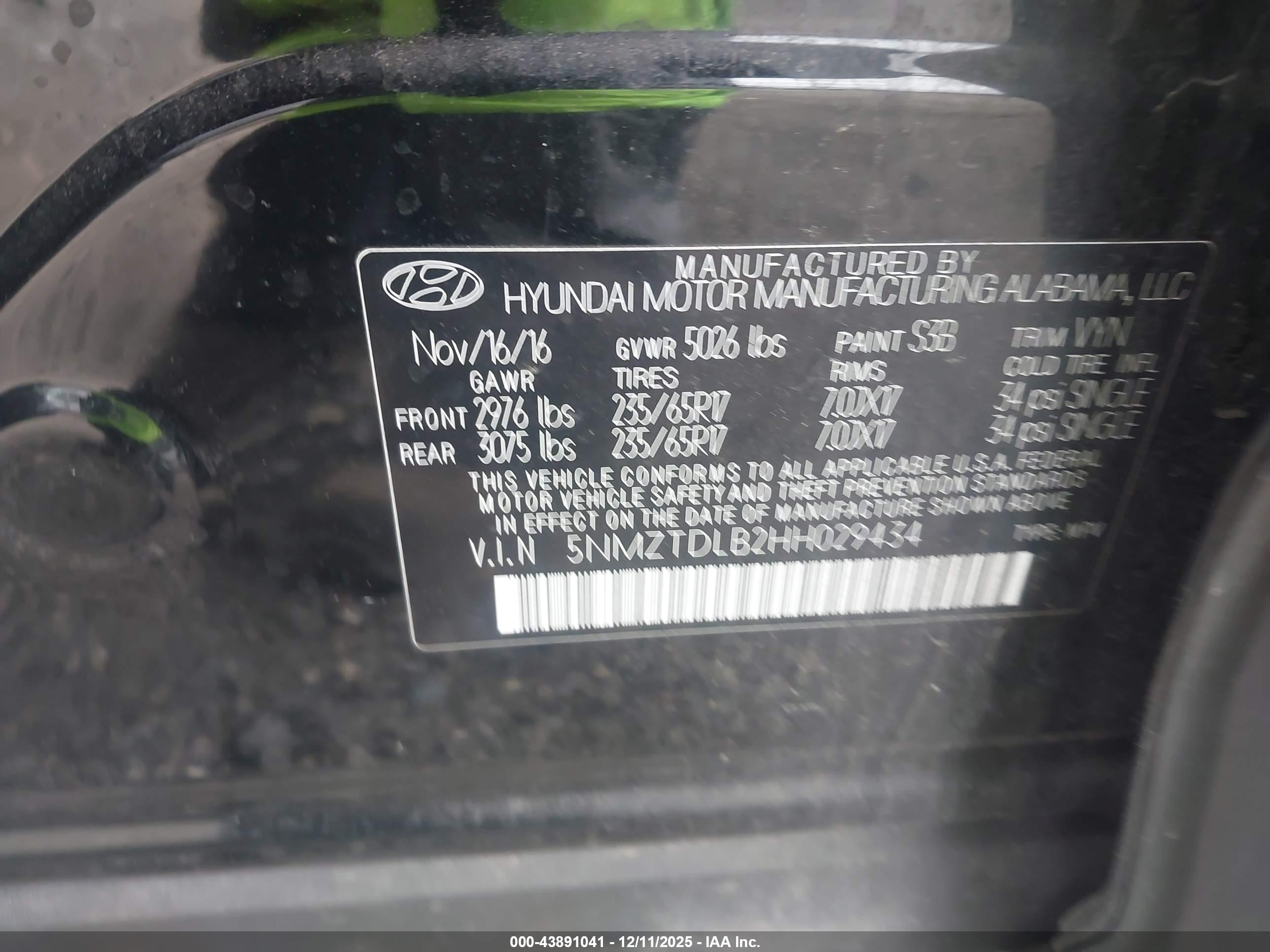 HYUNDAI SANTA image 9