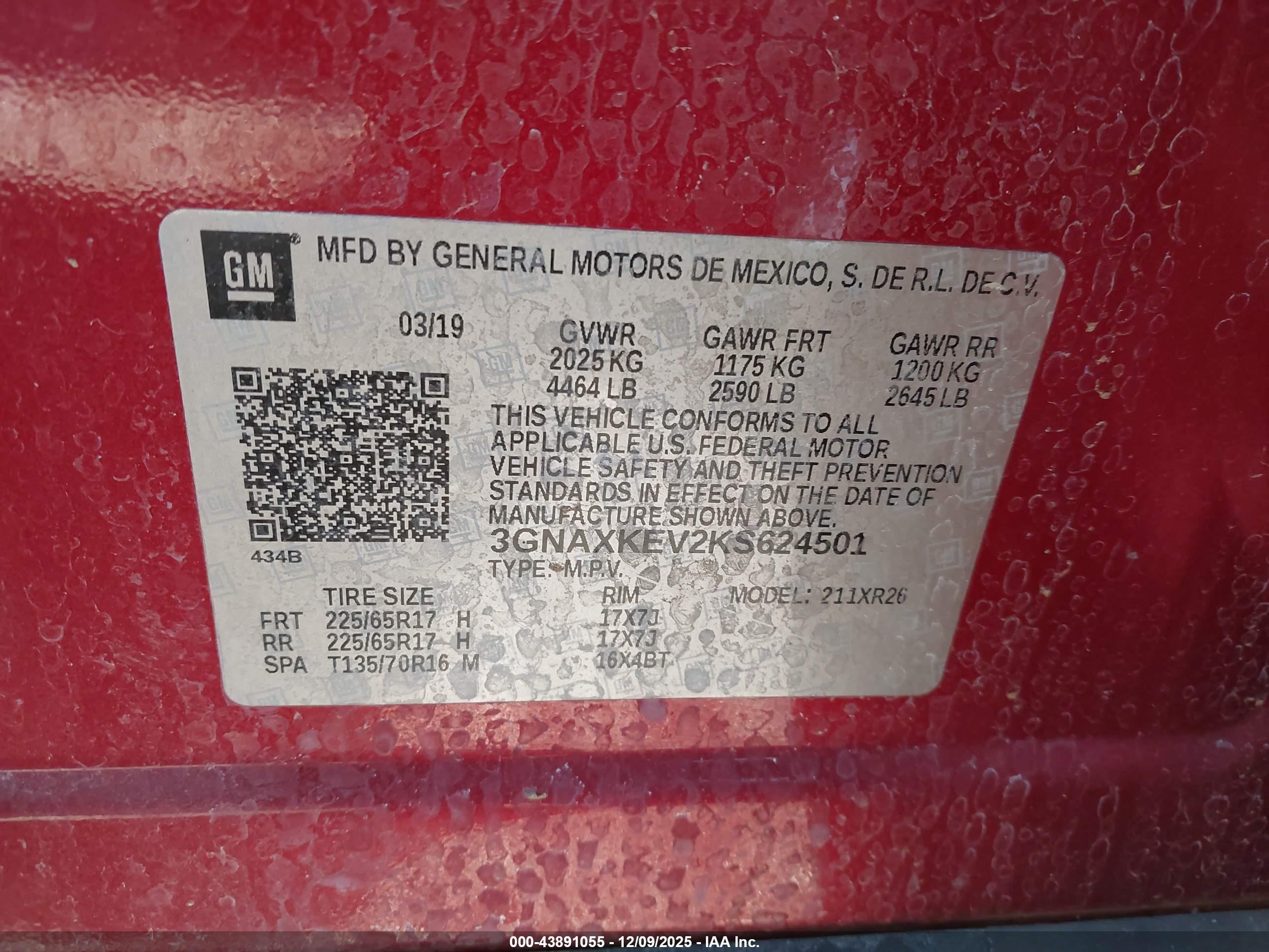 CHEVROLET EQUINOX image 9