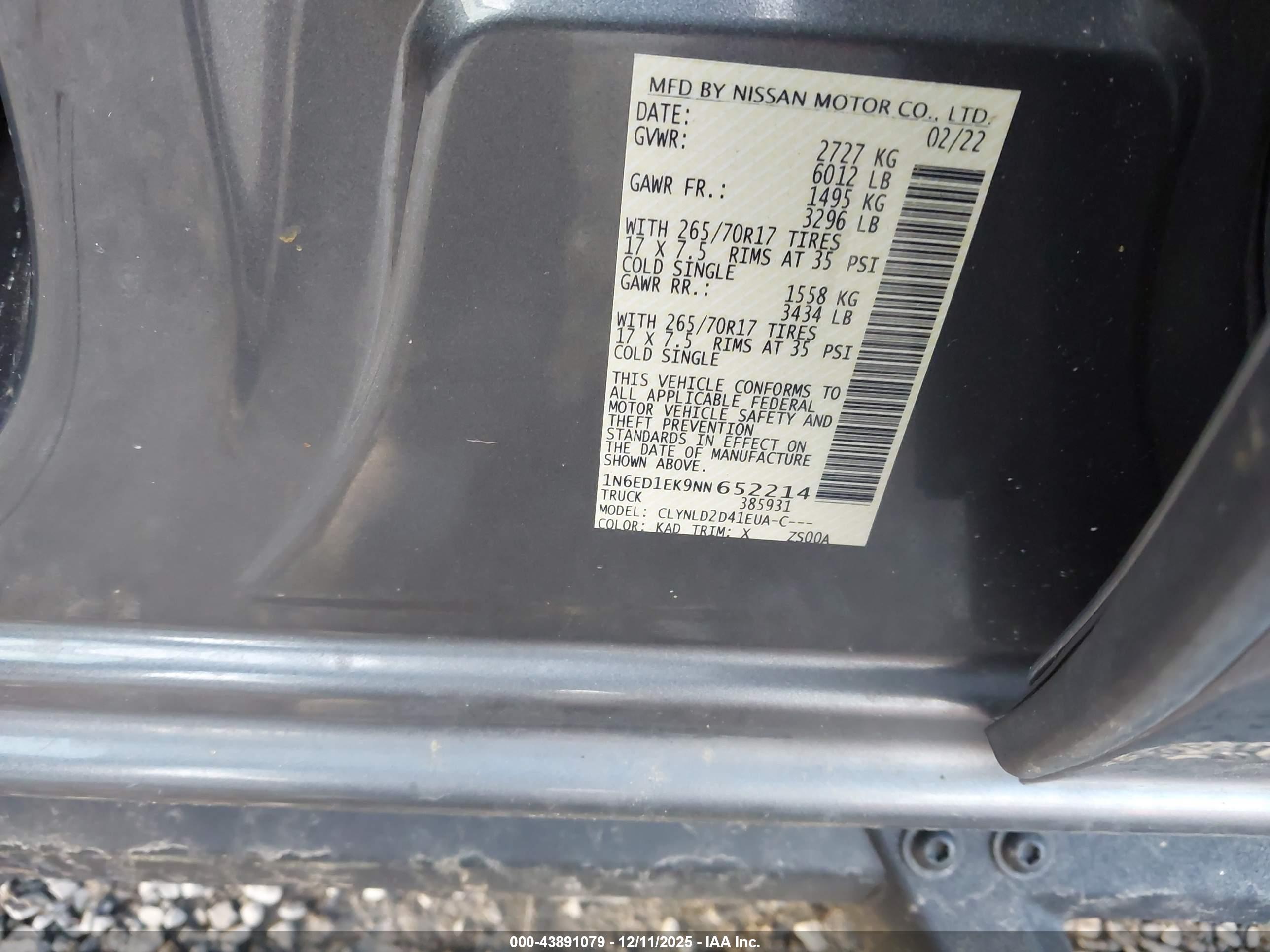 NISSAN FRONTIER image 9