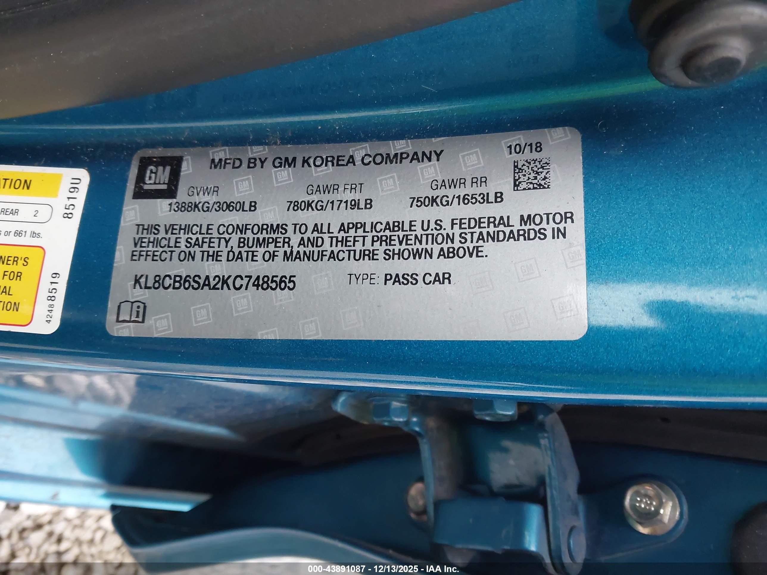 CHEVROLET SPARK image 9