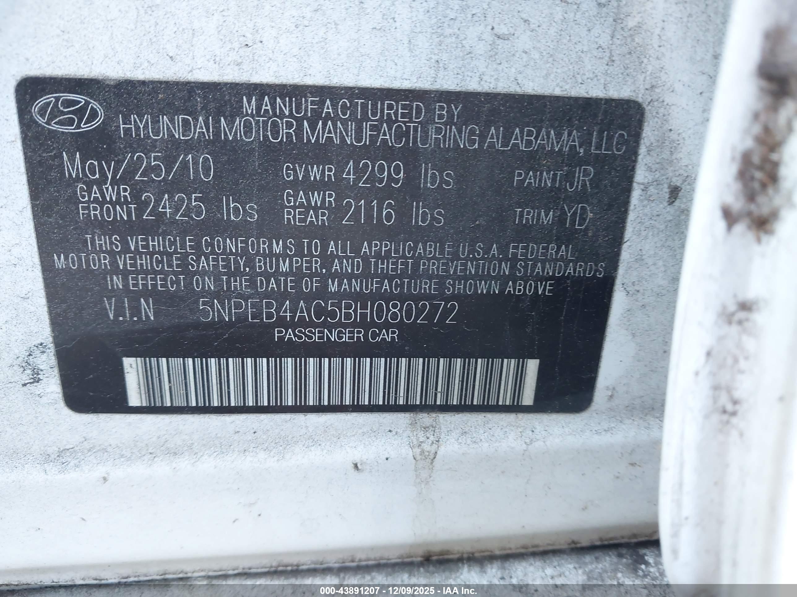 HYUNDAI SONATA image 9