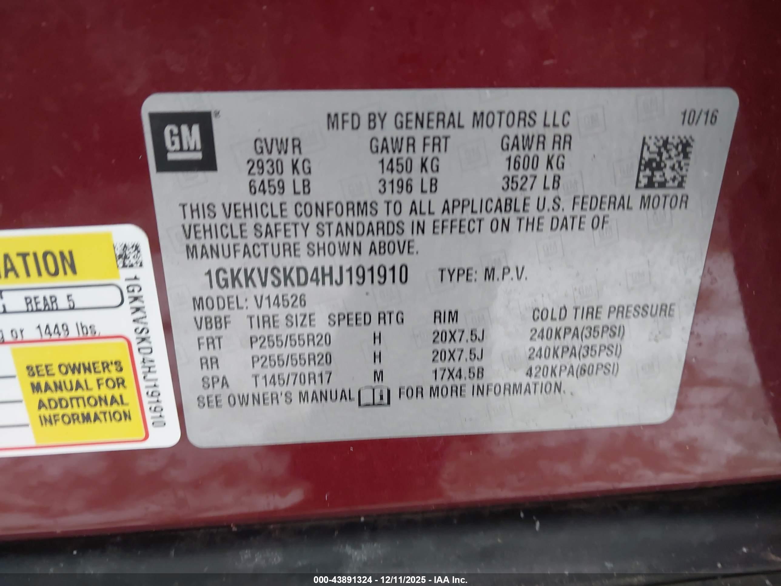 GMC ACADIA image 9
