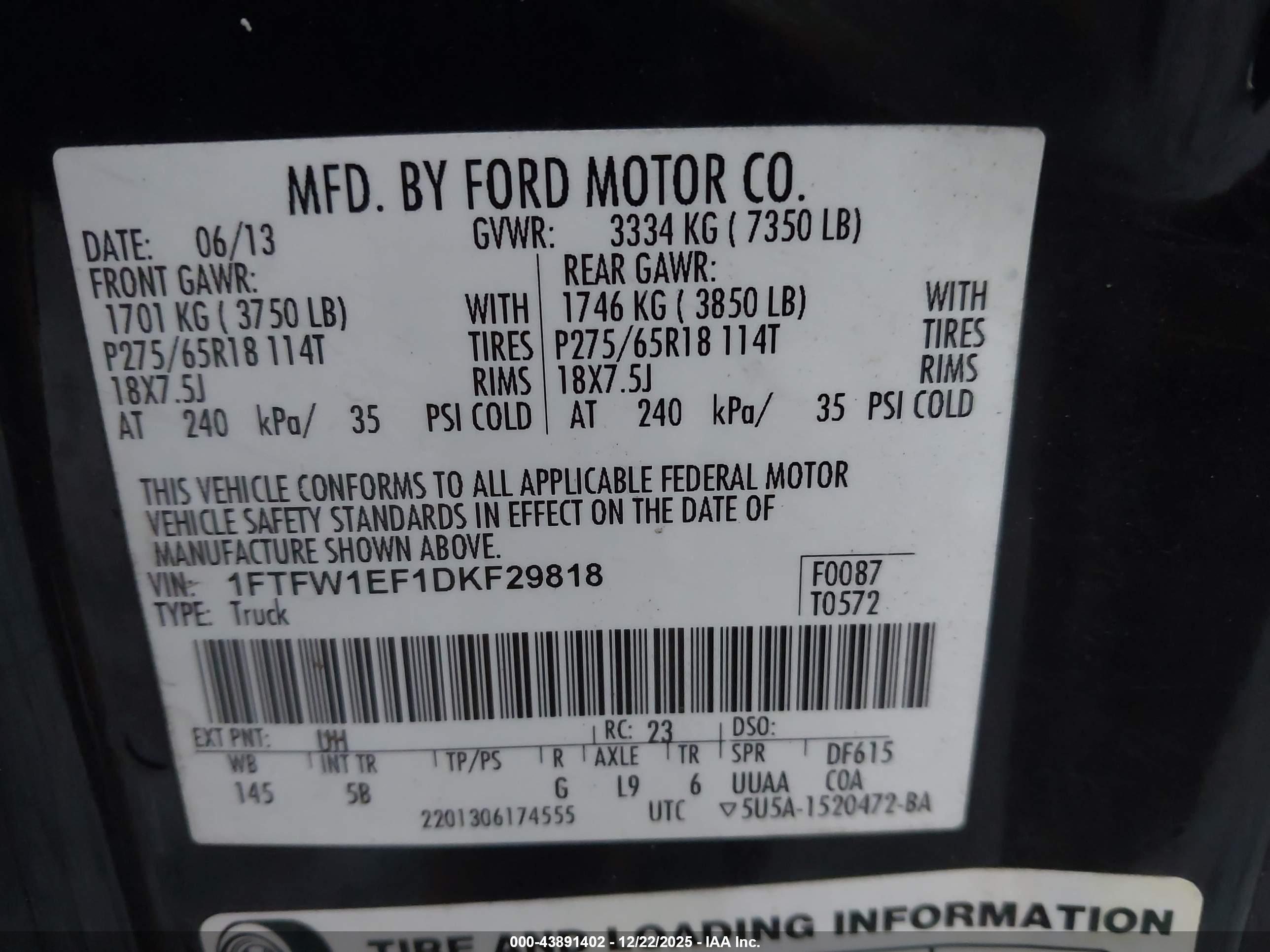 FORD F-150 image 9