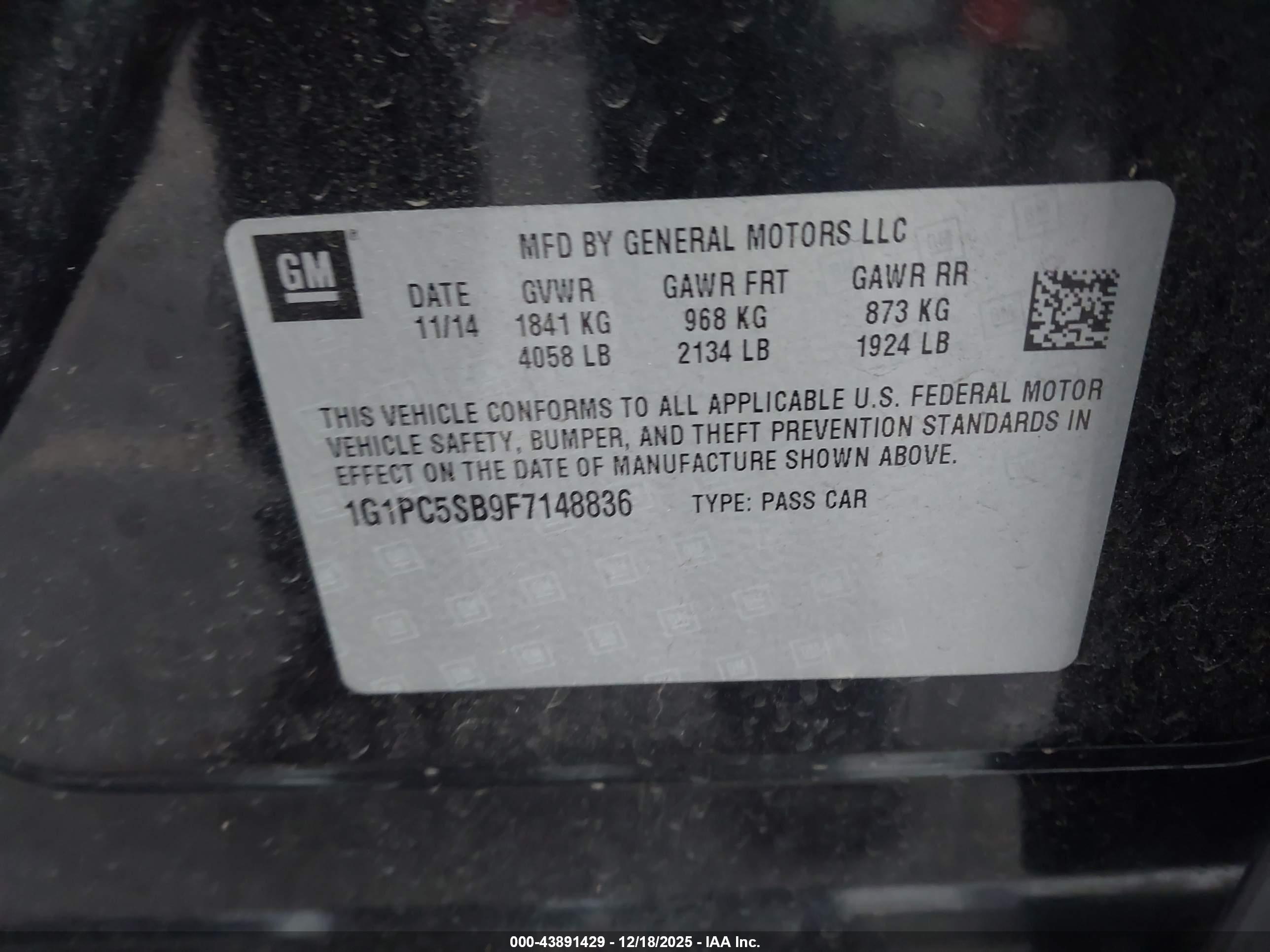 CHEVROLET CRUZE image 9