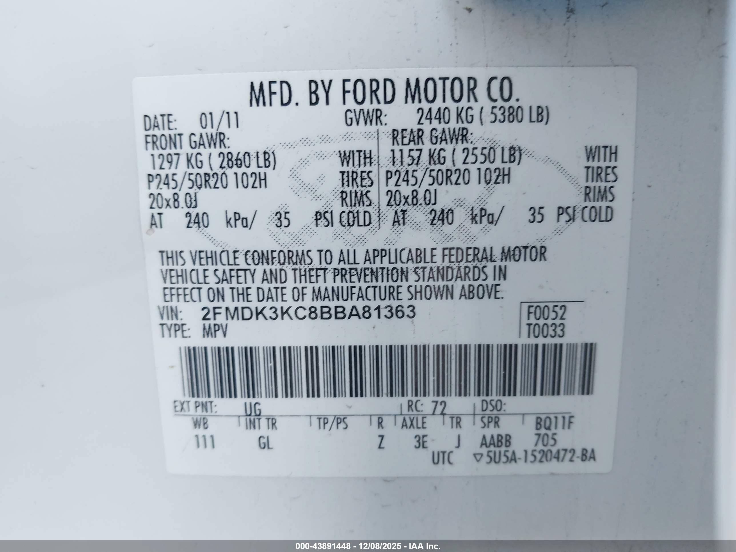 FORD EDGE image 9