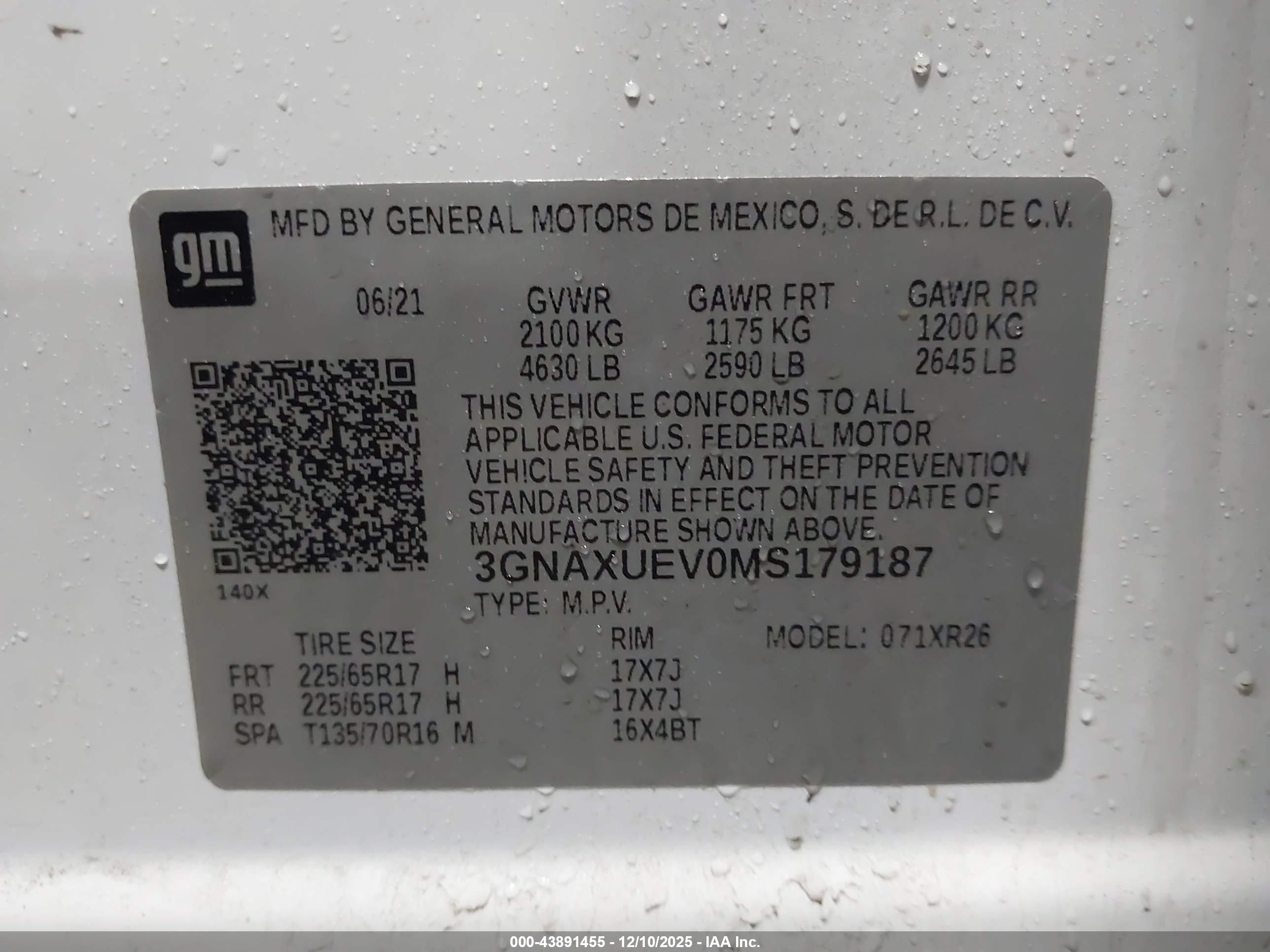 CHEVROLET EQUINOX image 9