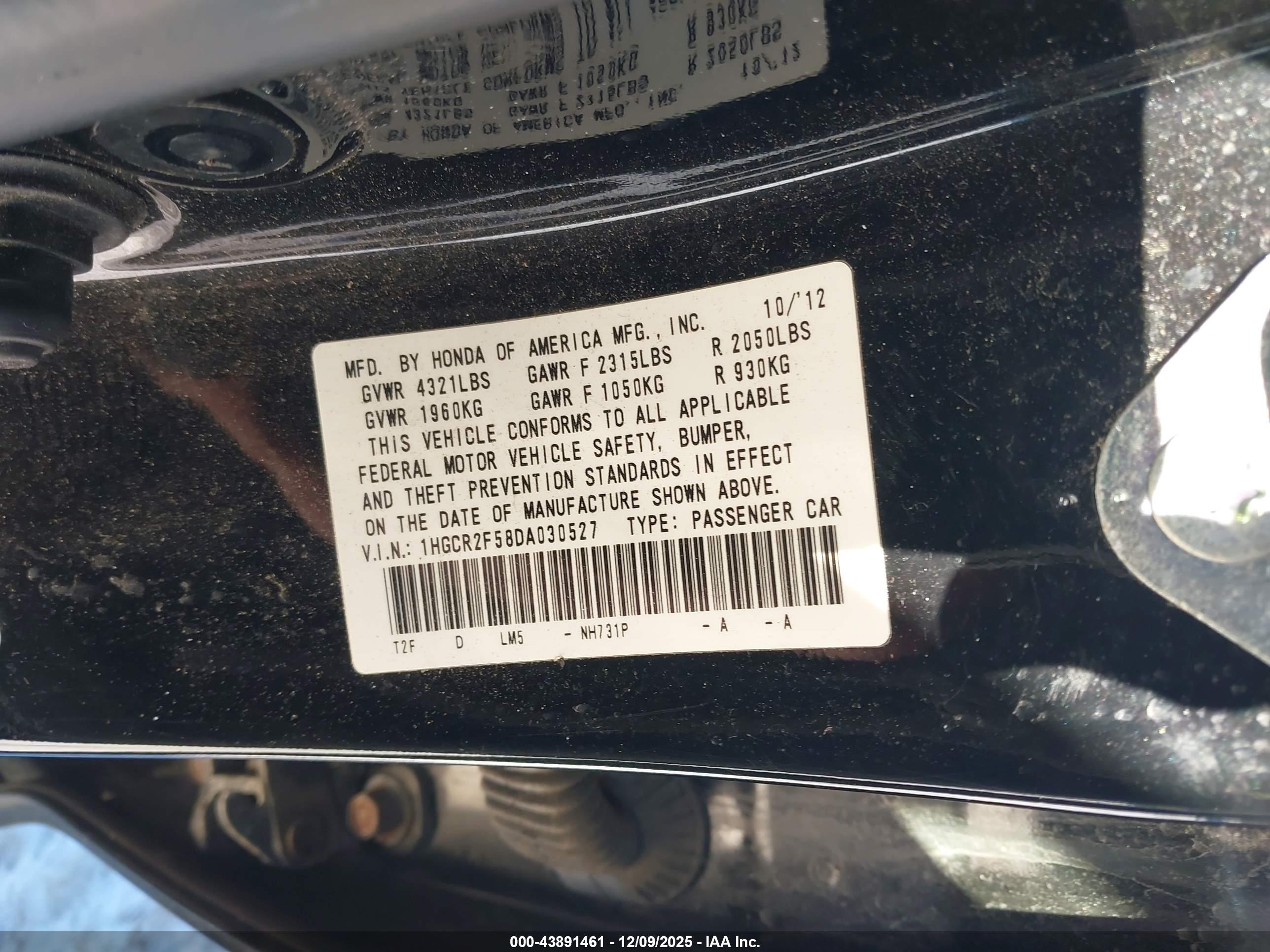HONDA ACCORD image 9