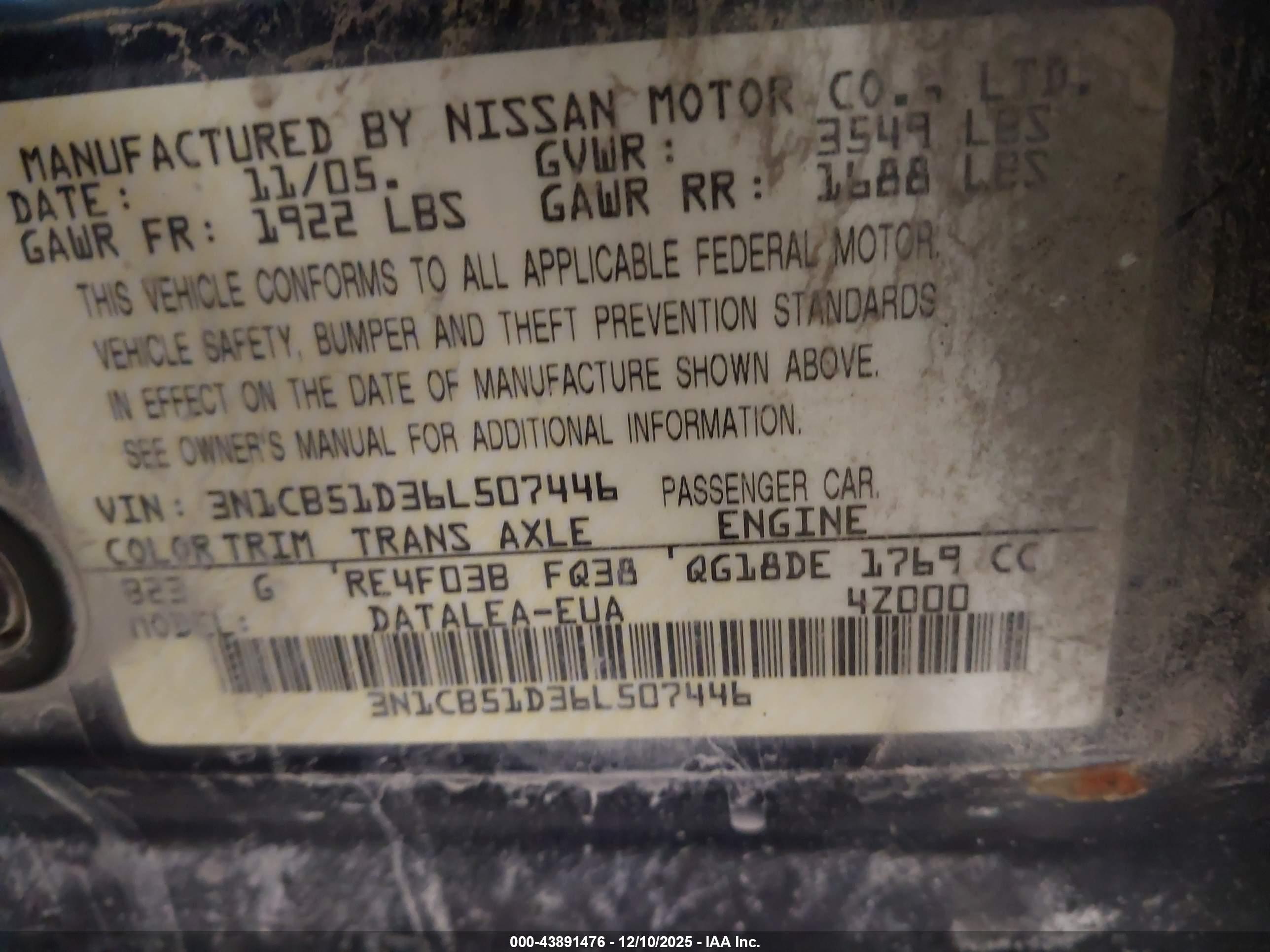 NISSAN SENTRA image 9