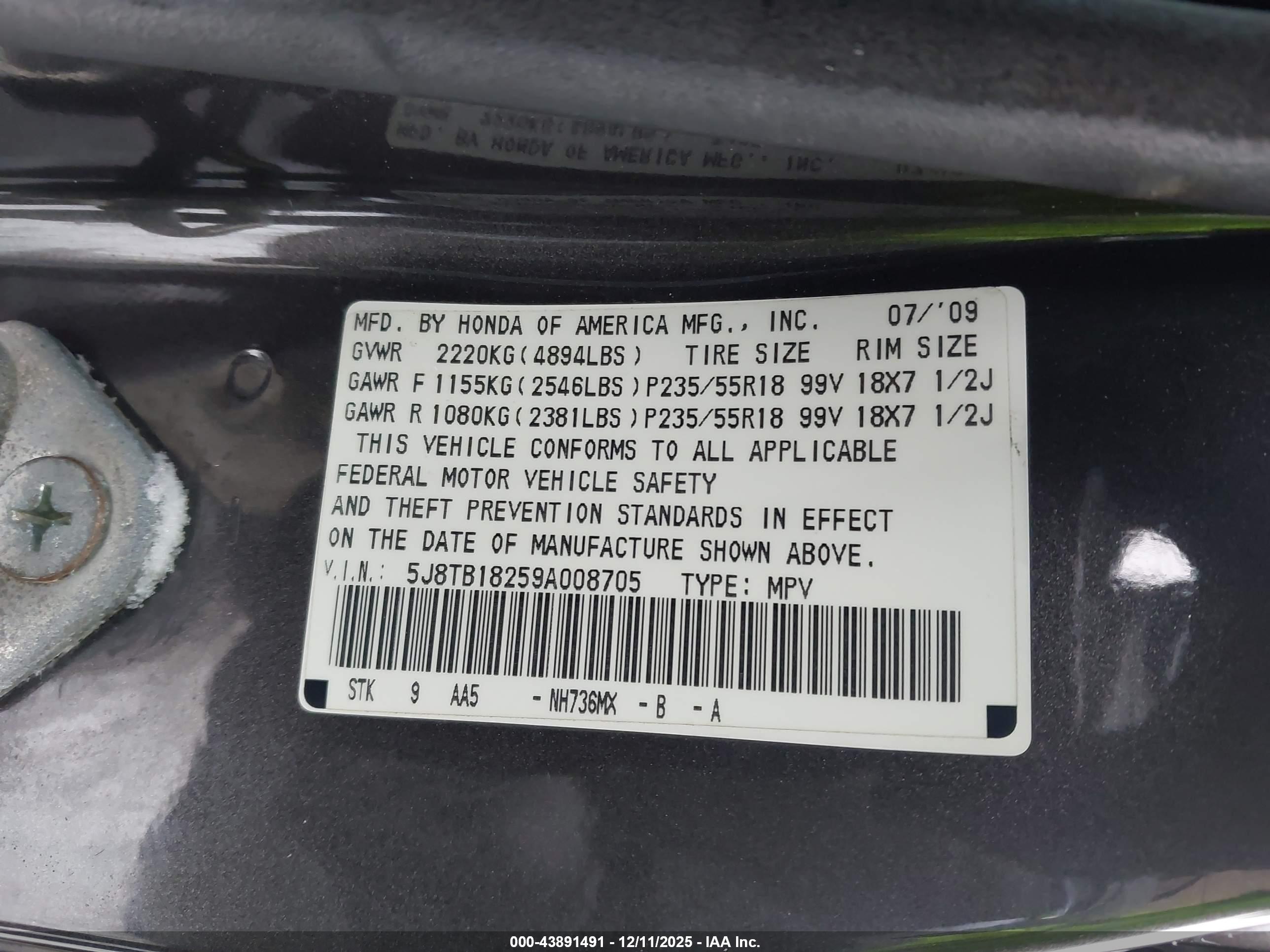 ACURA RDX image 9