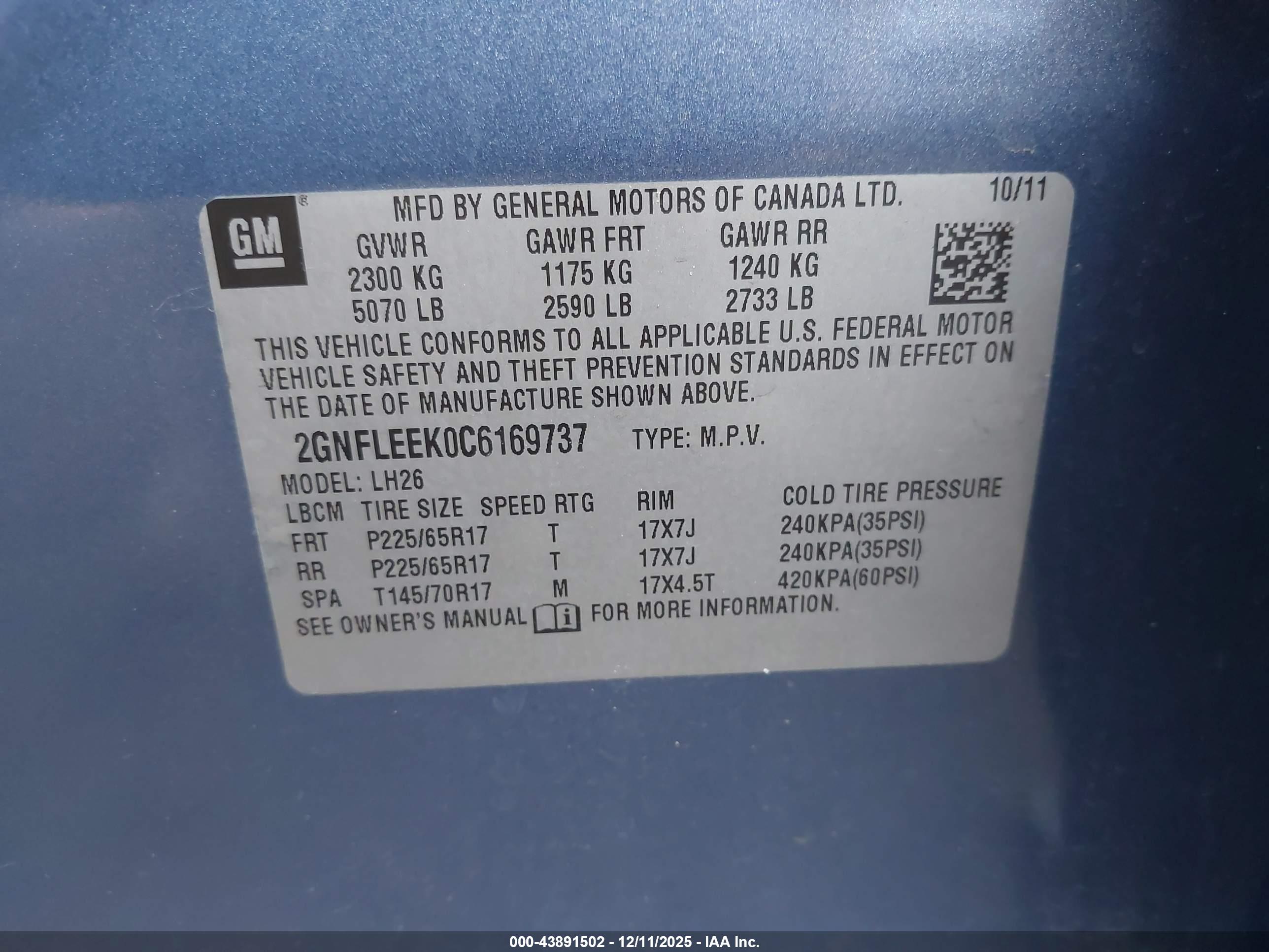 CHEVROLET EQUINOX image 9