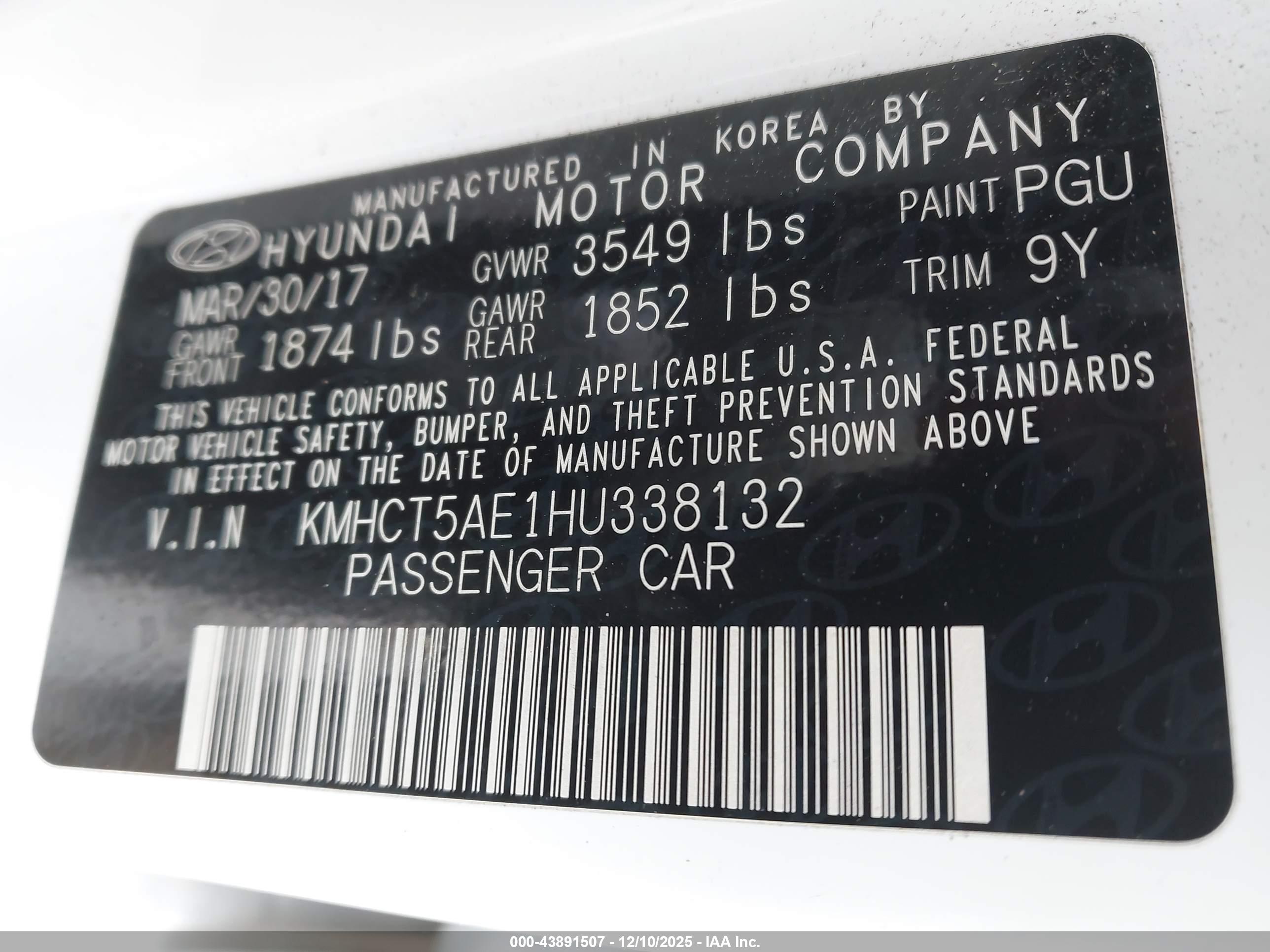 HYUNDAI ACCENT image 9
