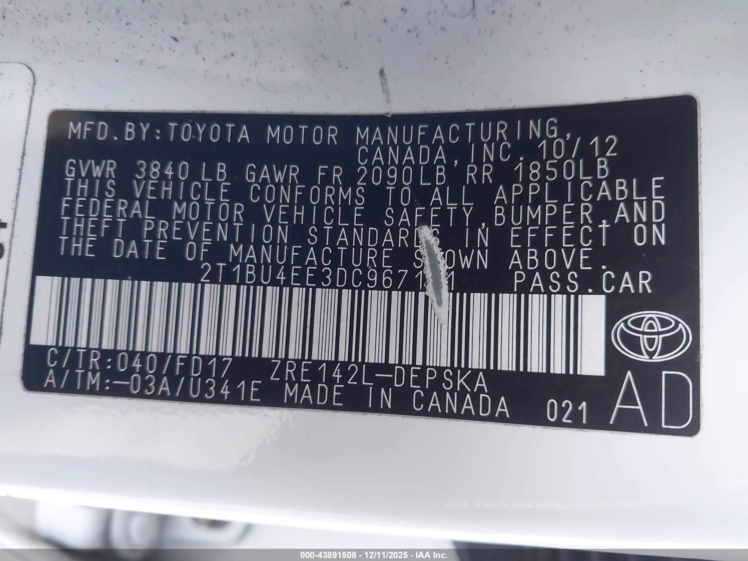 TOYOTA COROLLA image 9