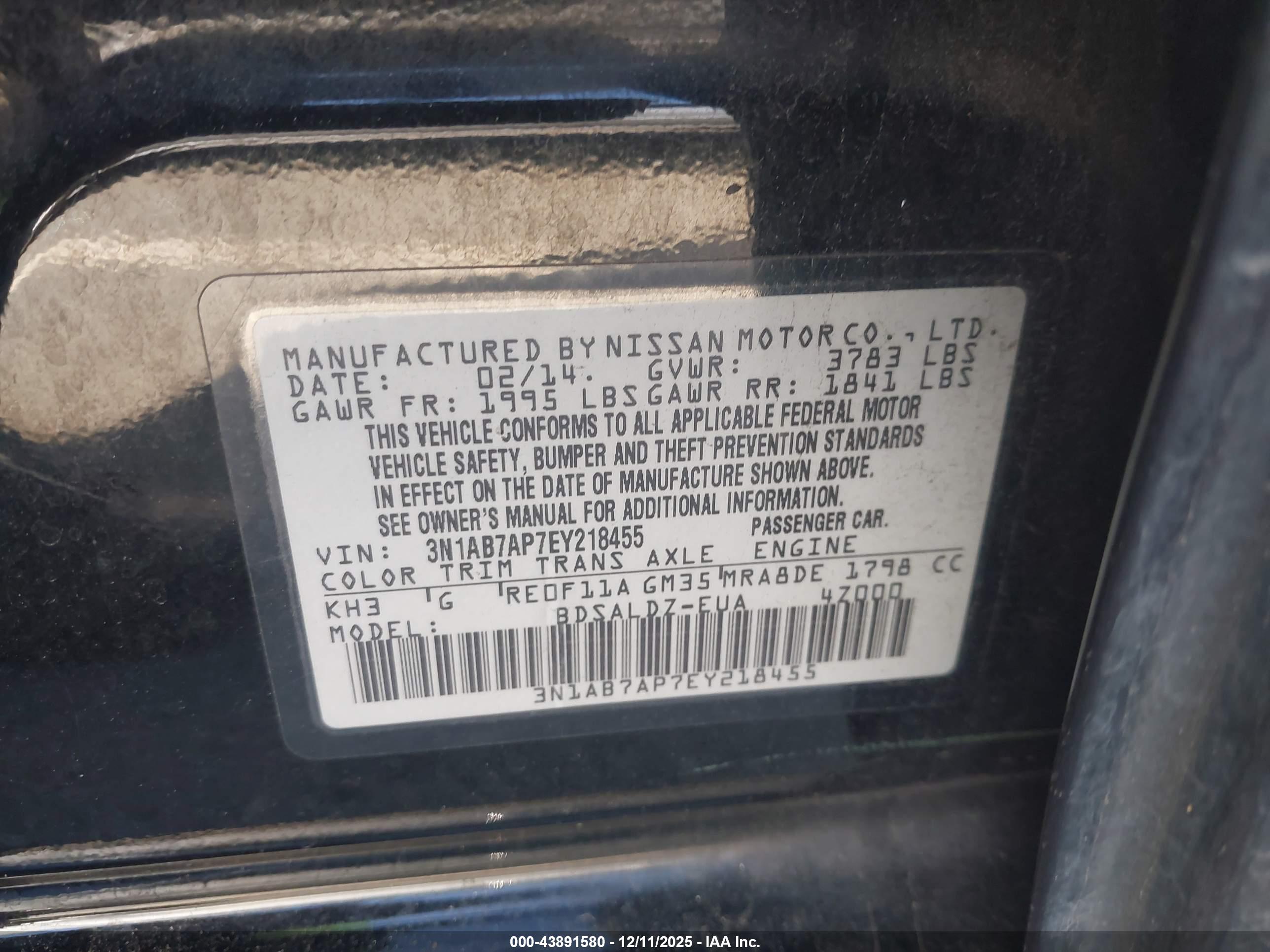 NISSAN SENTRA image 9
