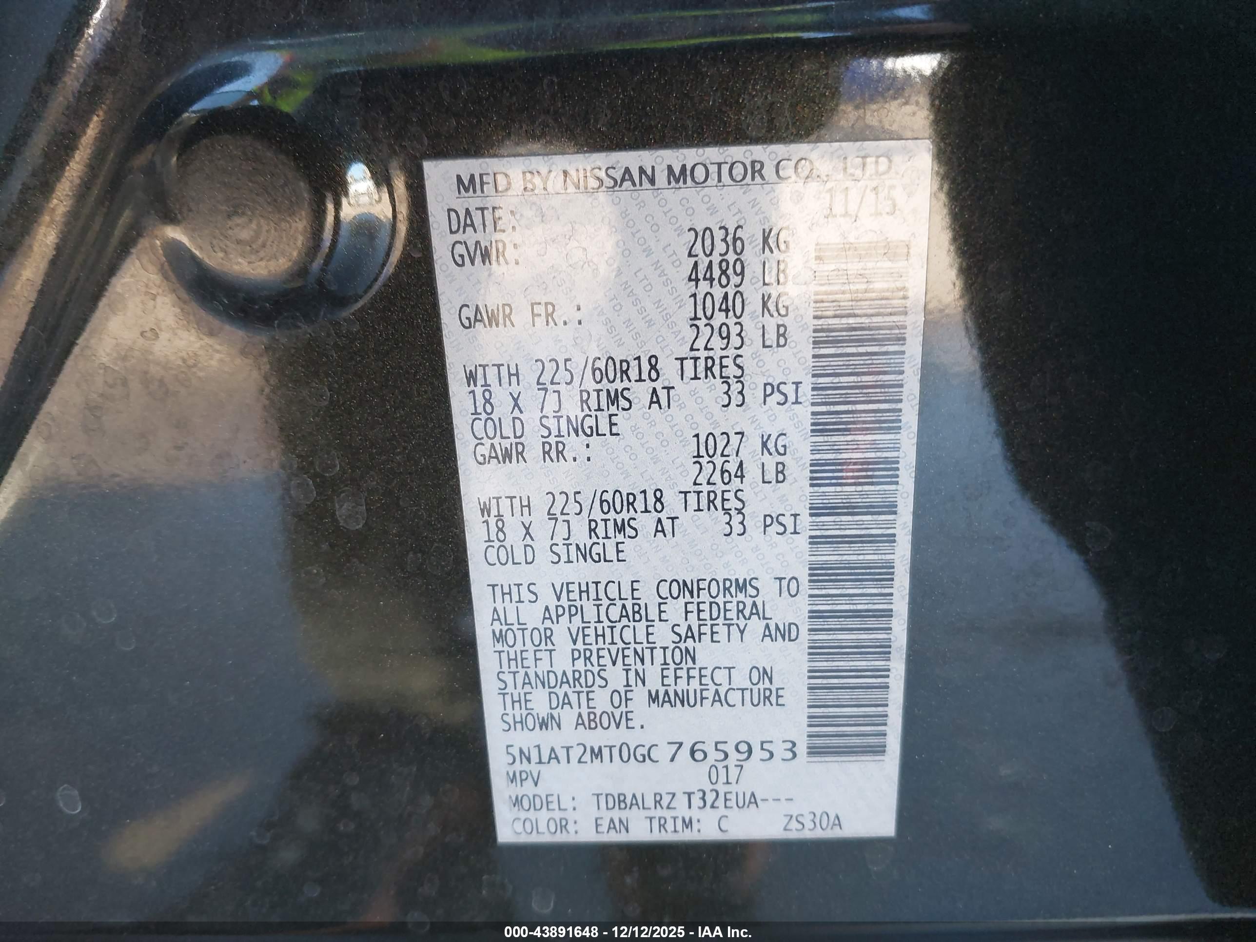 NISSAN ROGUE image 9