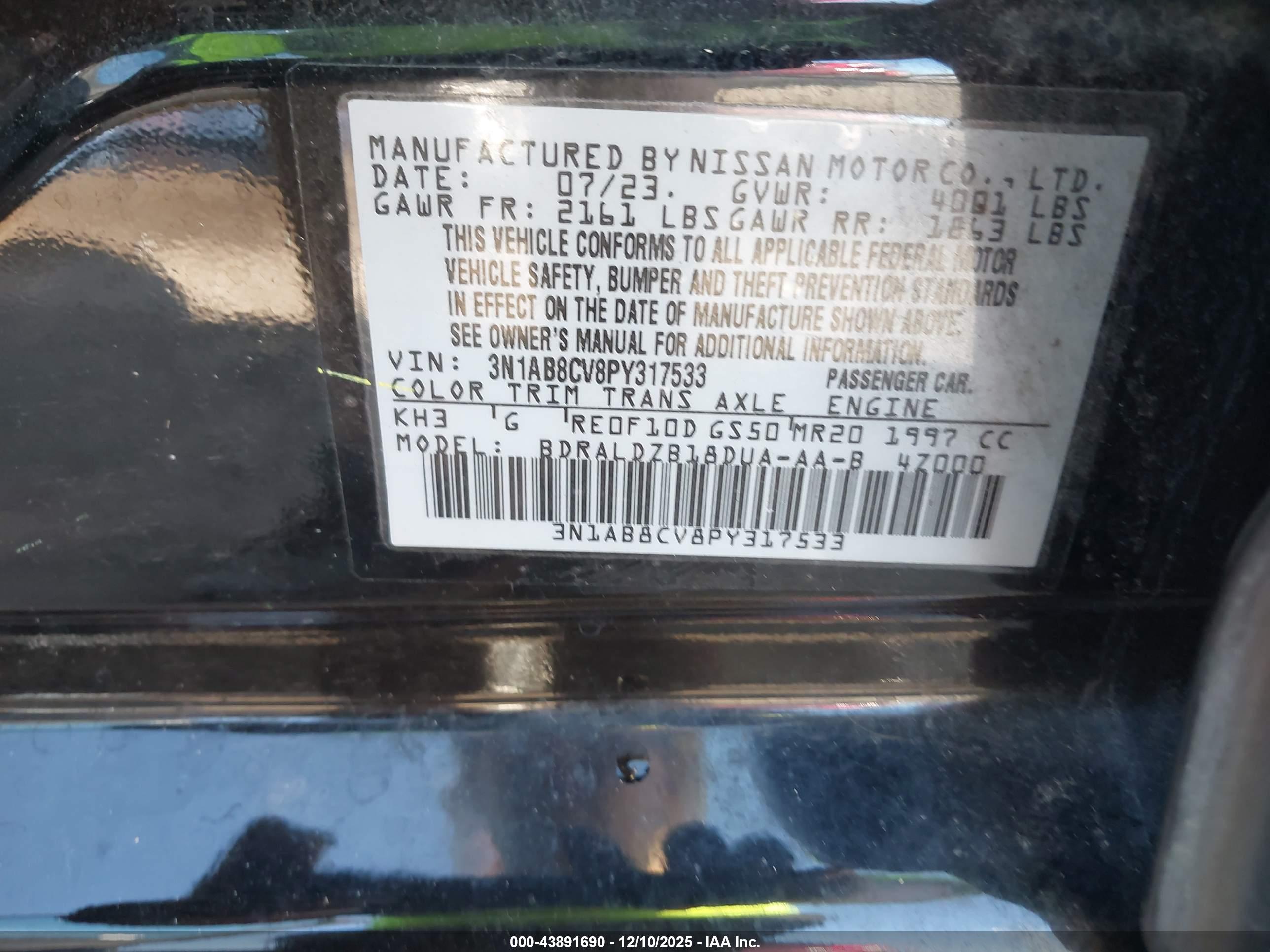 NISSAN SENTRA image 9