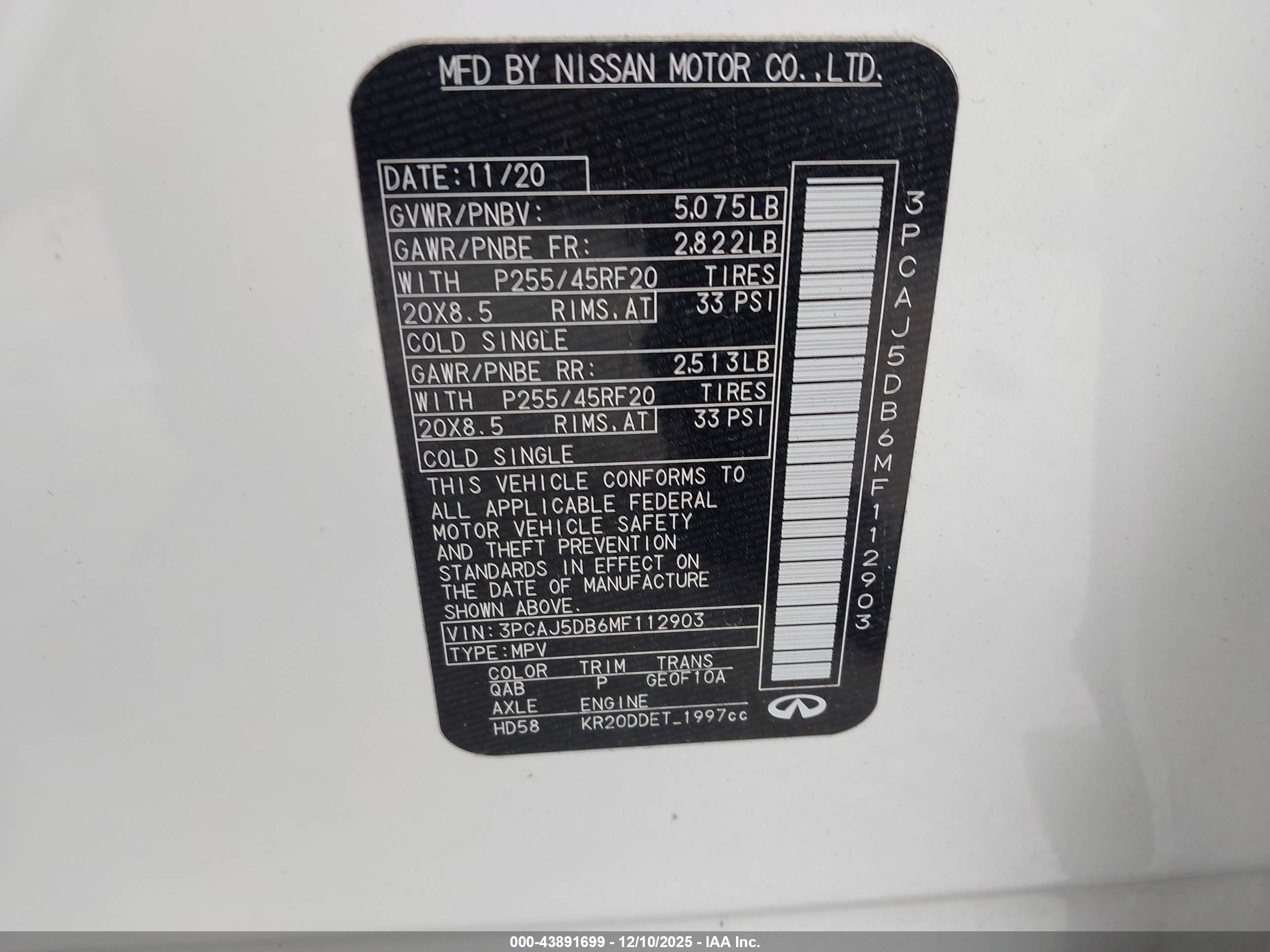 INFINITI QX50 image 9