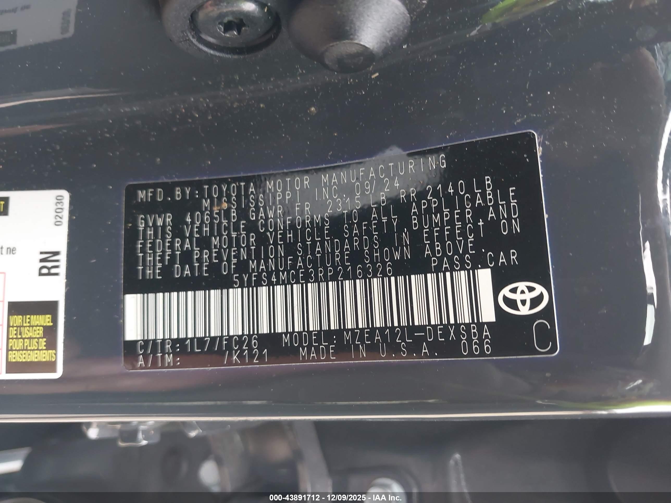 TOYOTA COROLLA image 9