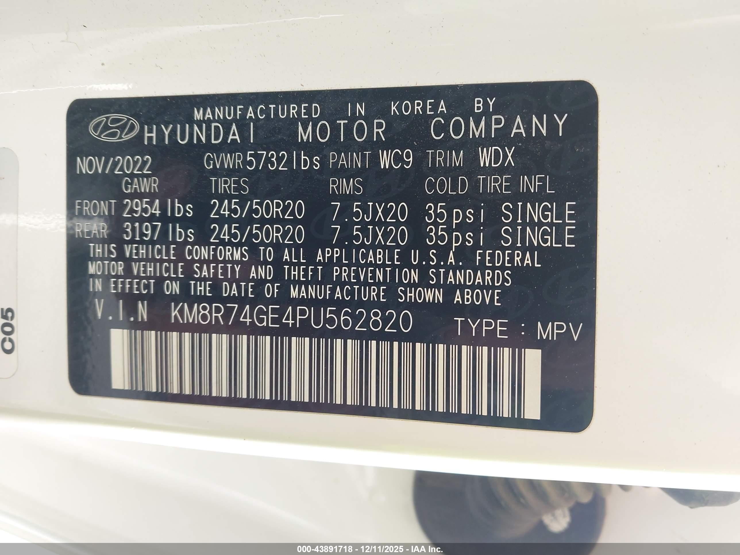 HYUNDAI PALISADE image 9