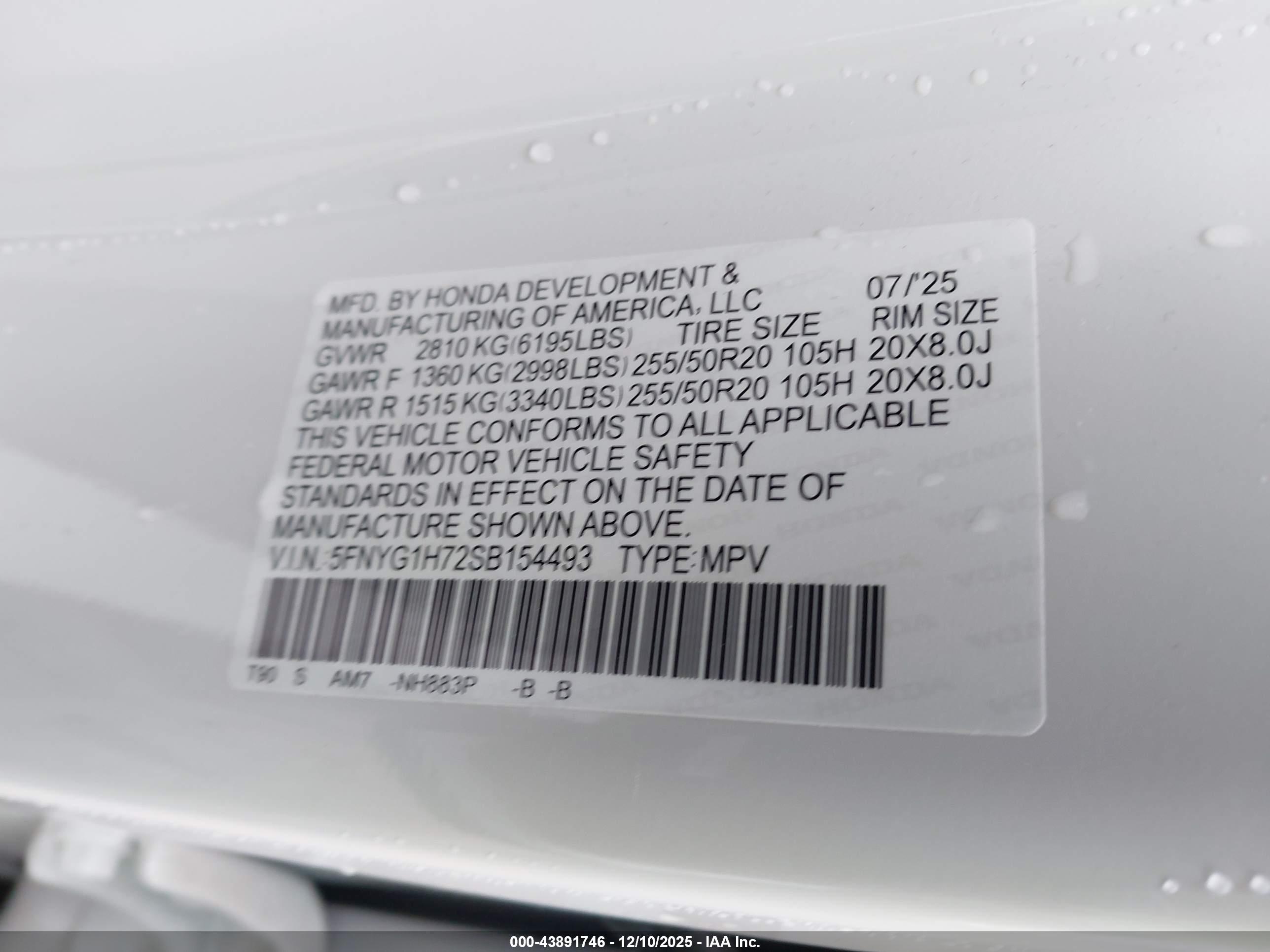 HONDA PILOT image 9