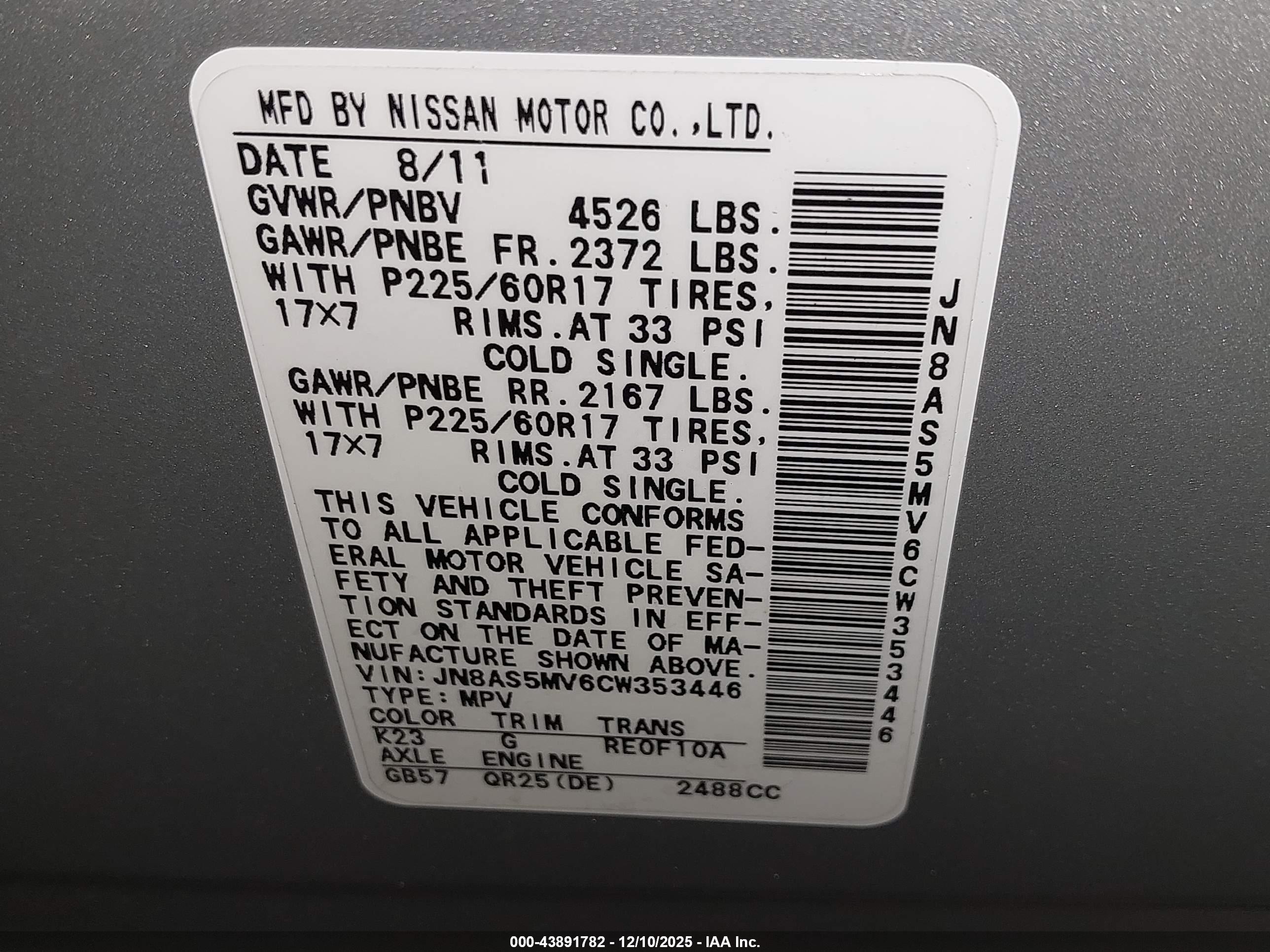 NISSAN ROGUE image 9