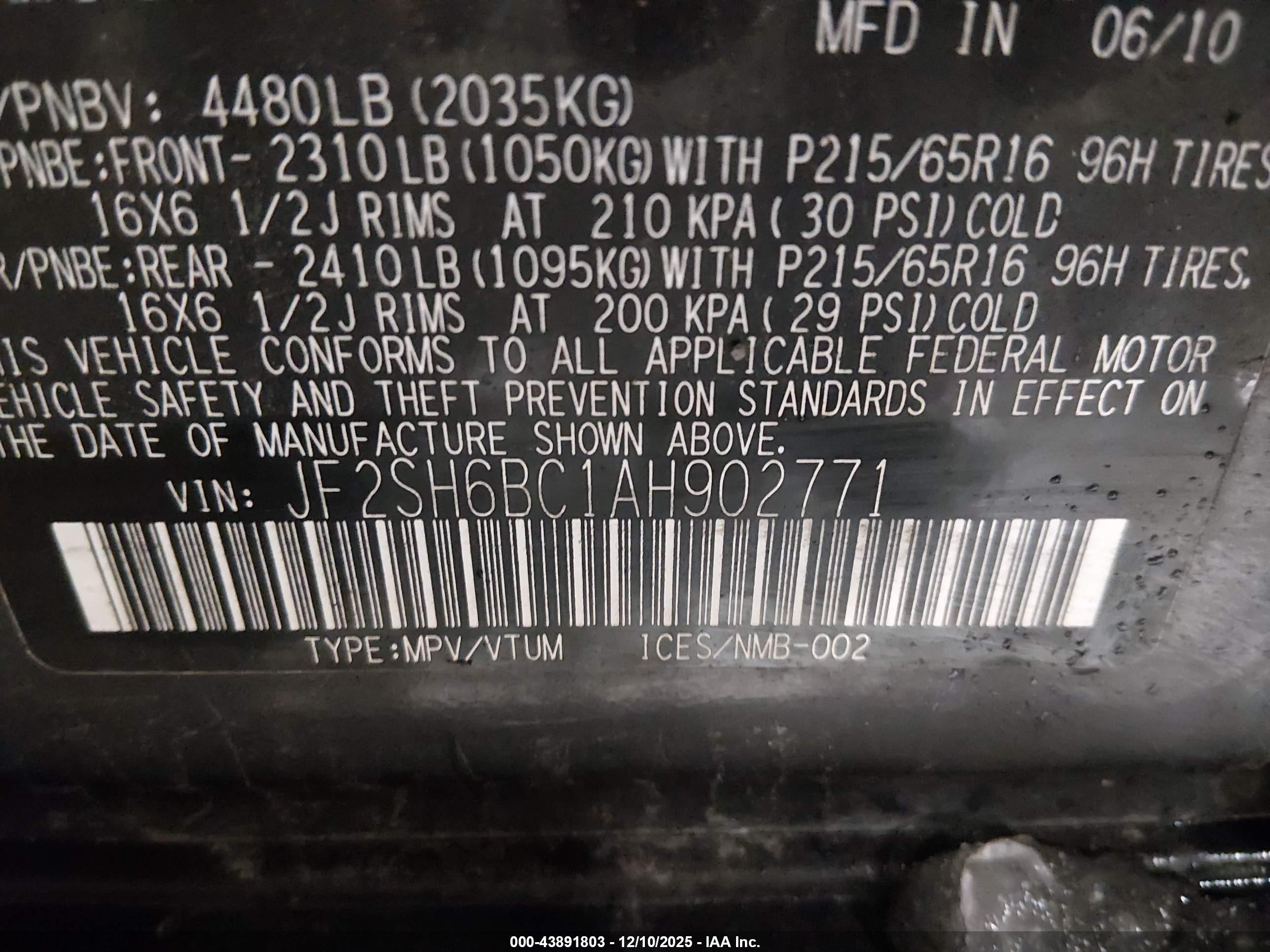 SUBARU FORESTER image 9