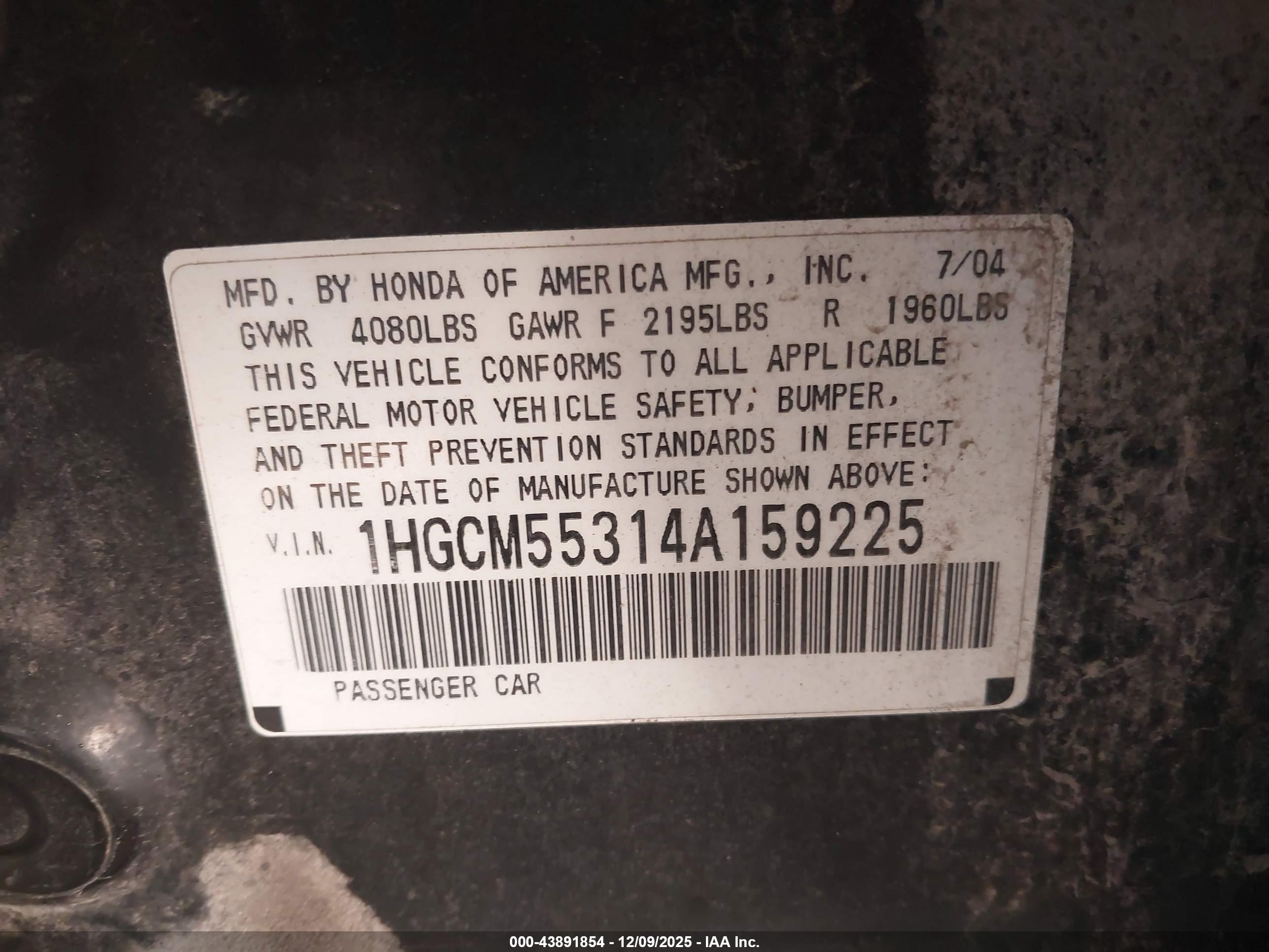 HONDA ACCORD image 9