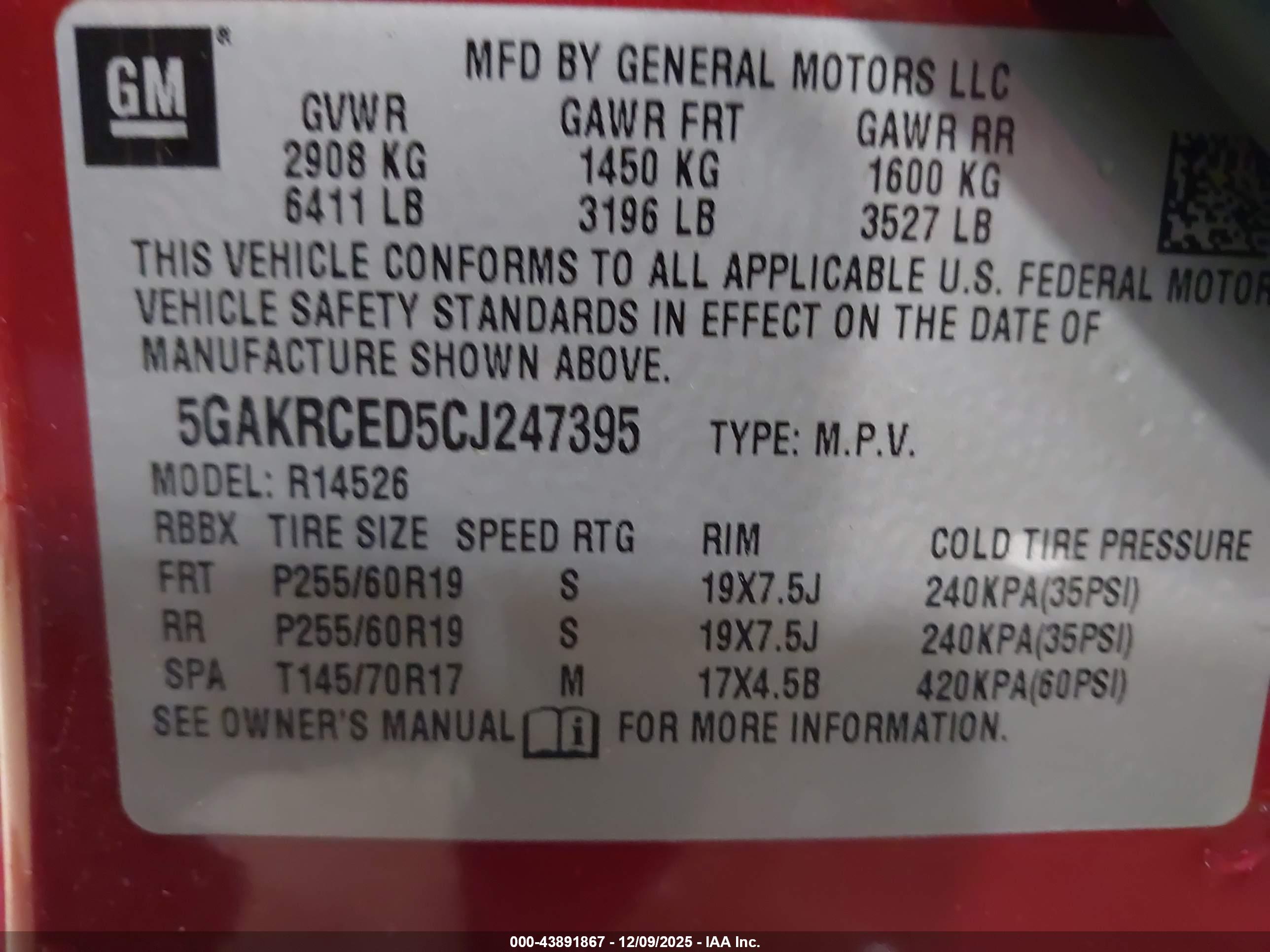 BUICK ENCLAVE image 9