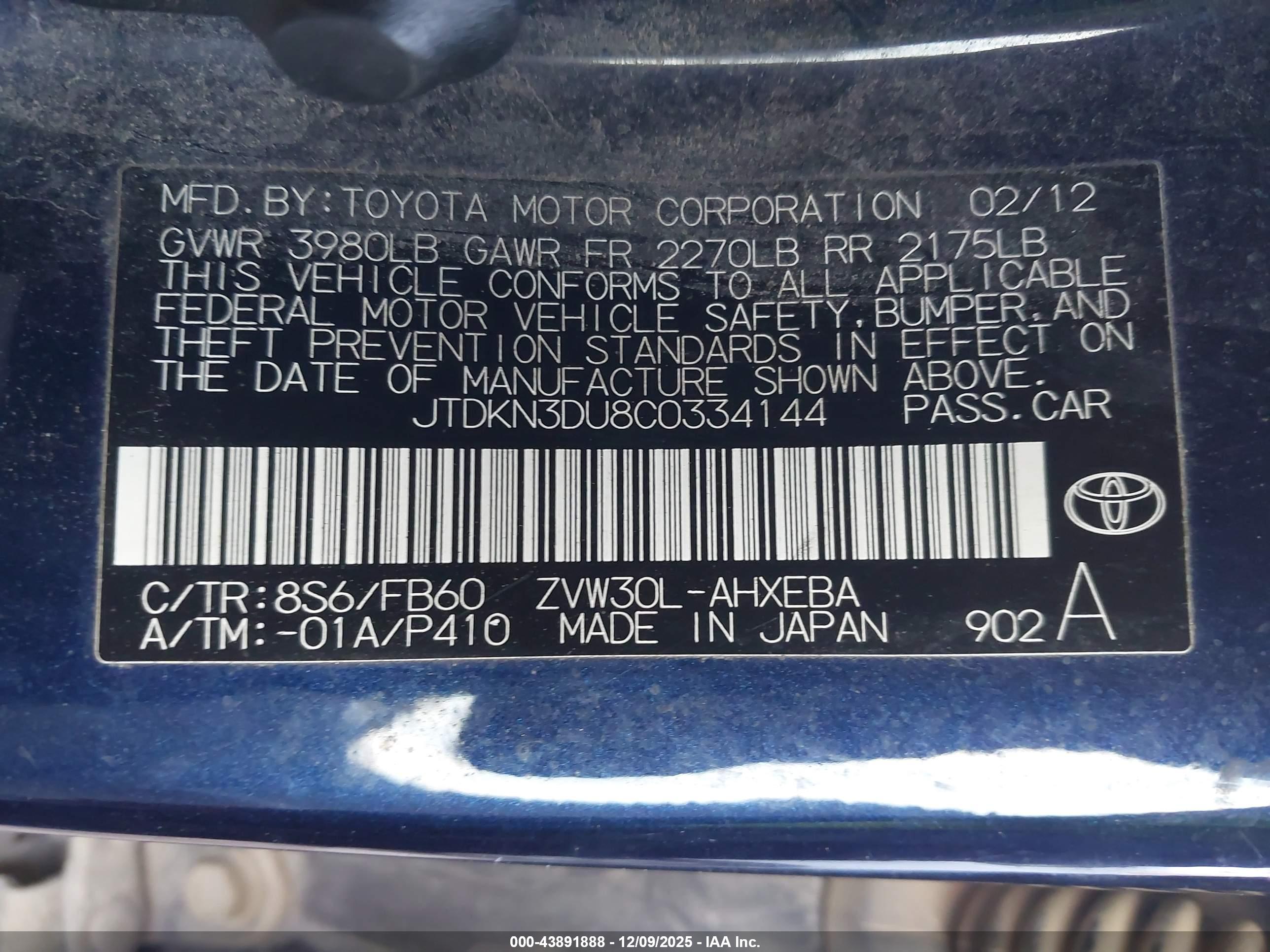 TOYOTA PRIUS image 9
