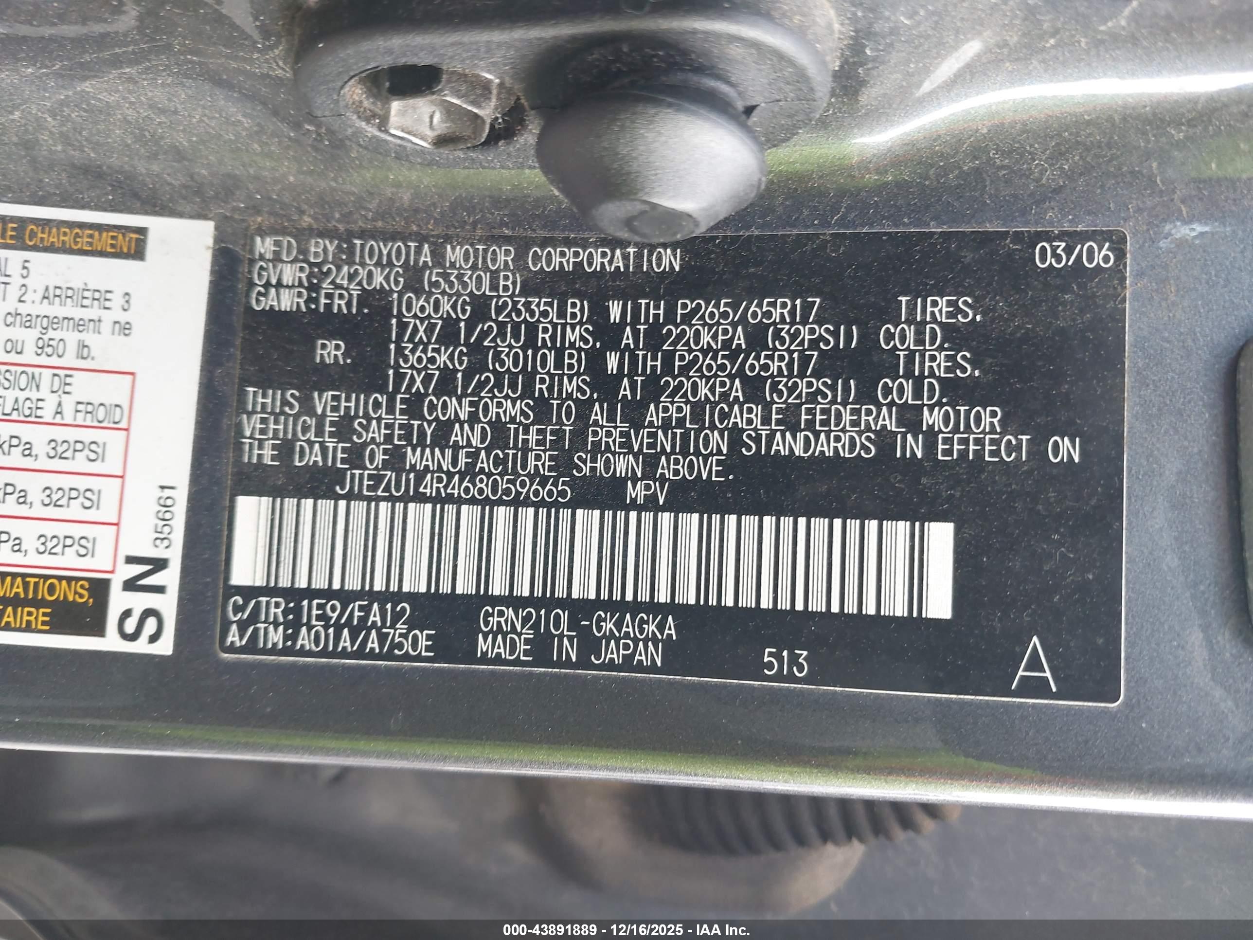 TOYOTA 4RUNNER image 9