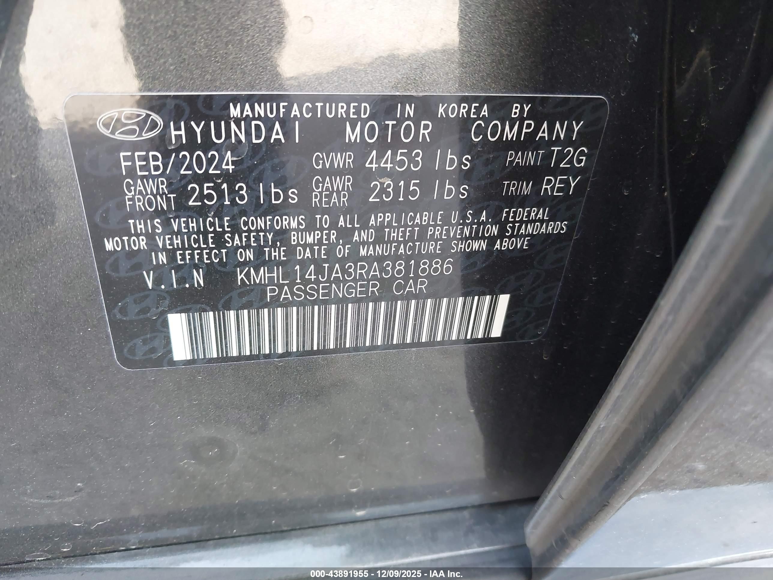 HYUNDAI SONATA image 9