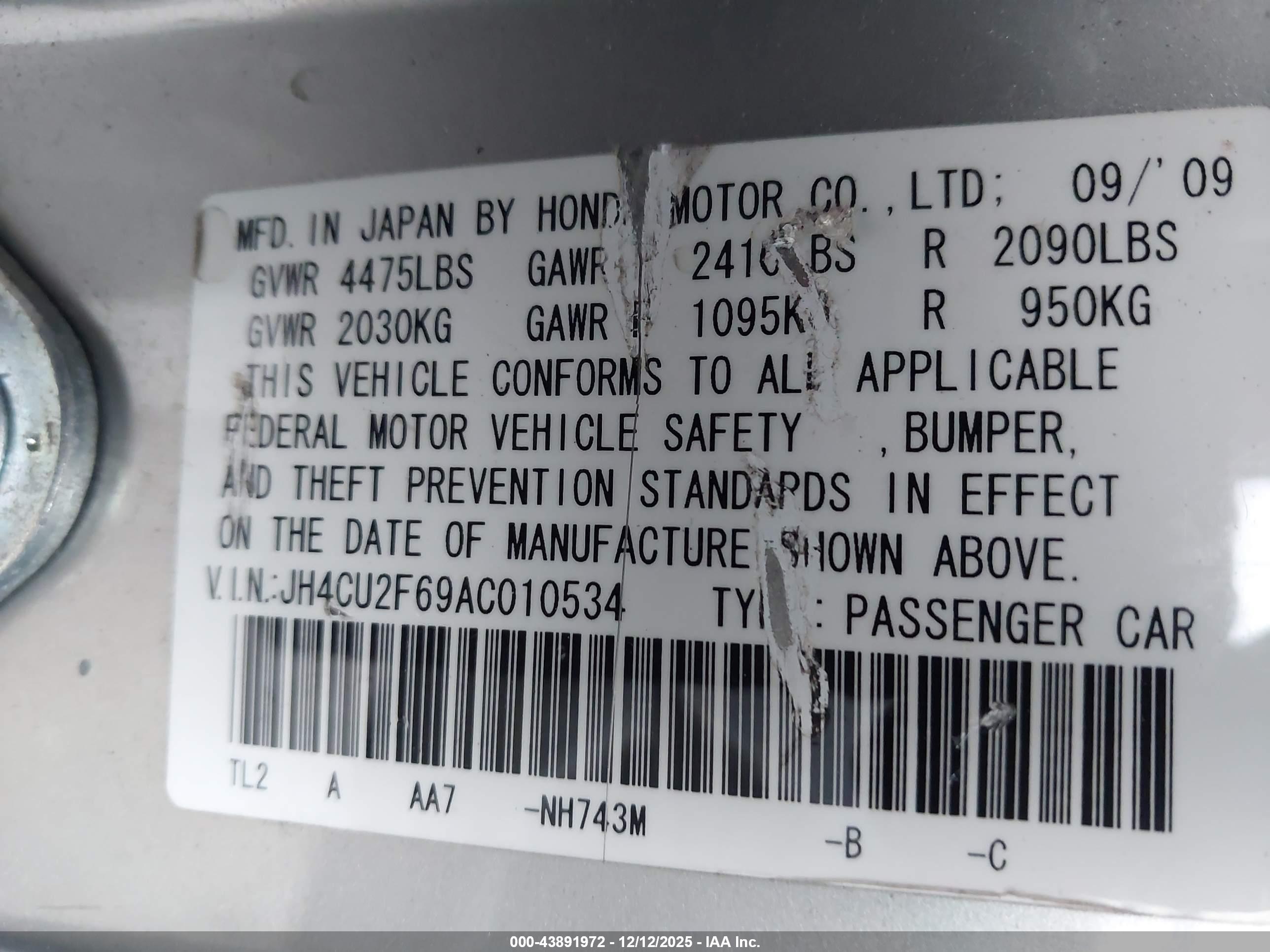 ACURA TSX image 9