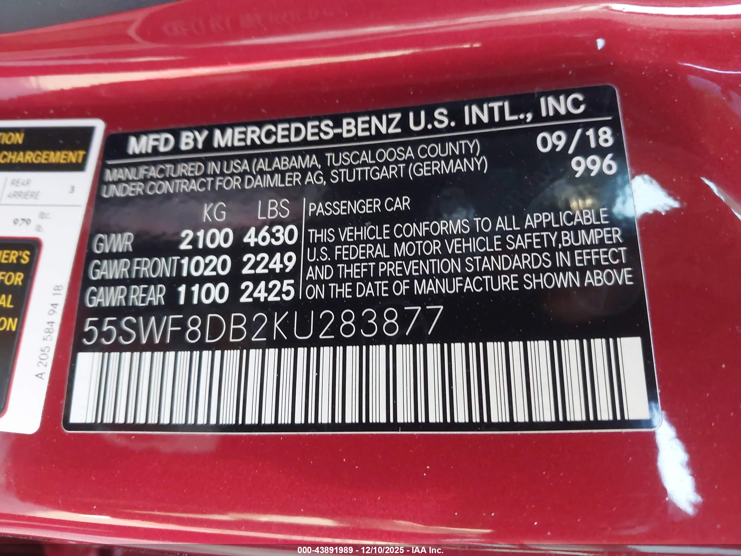 MERCEDES-BENZ C image 9