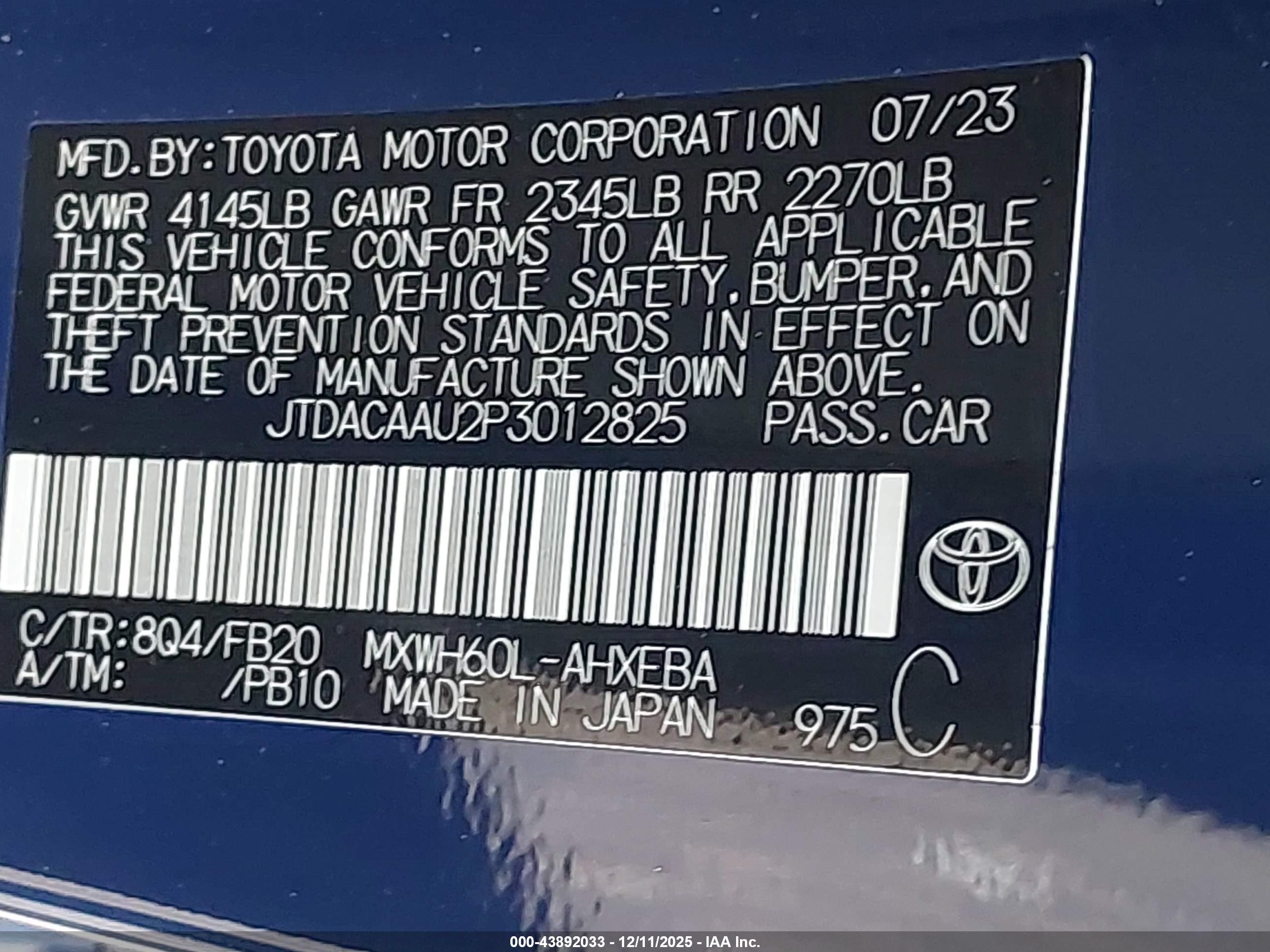 TOYOTA PRIUS image 9