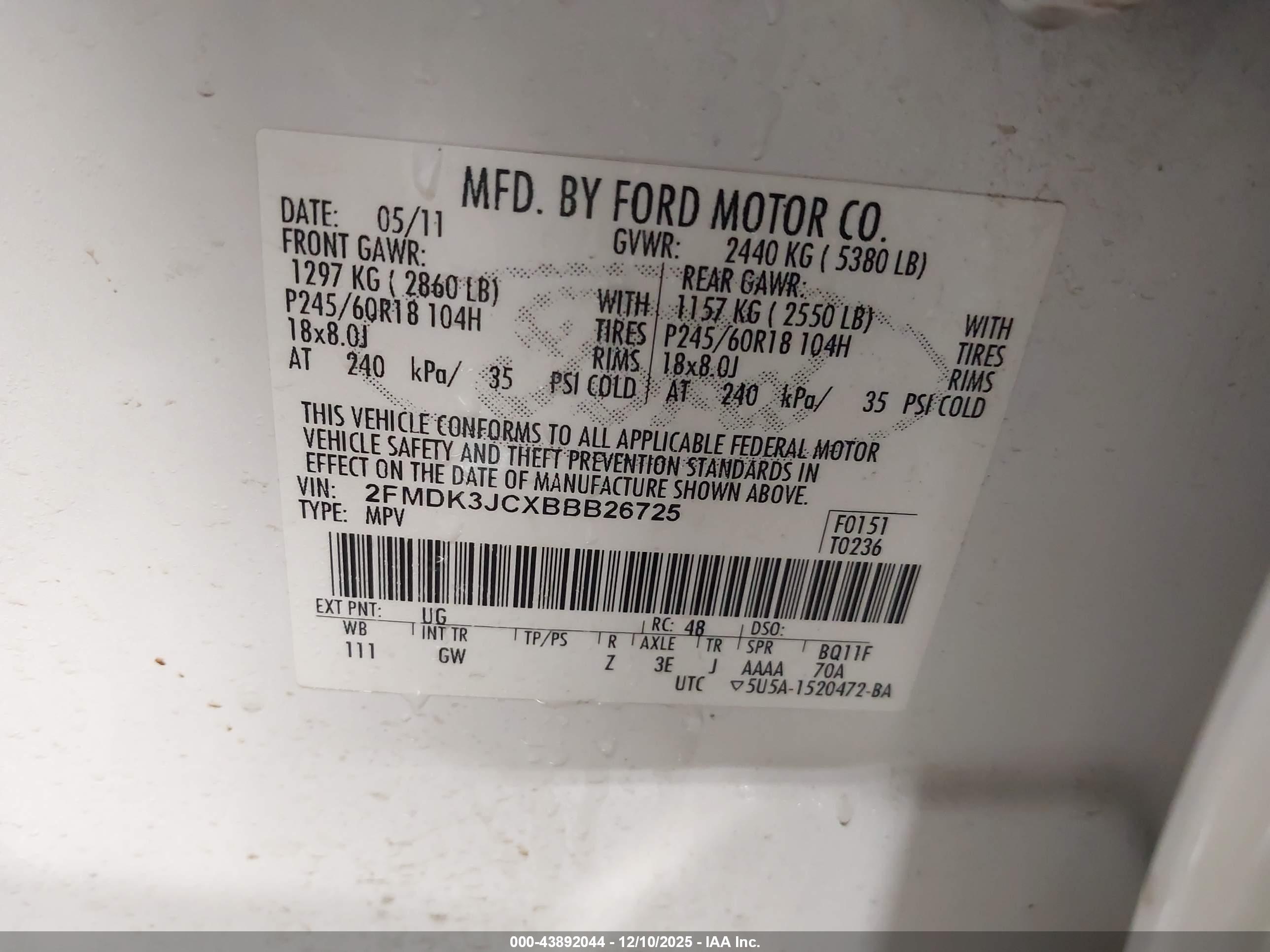 FORD EDGE image 9