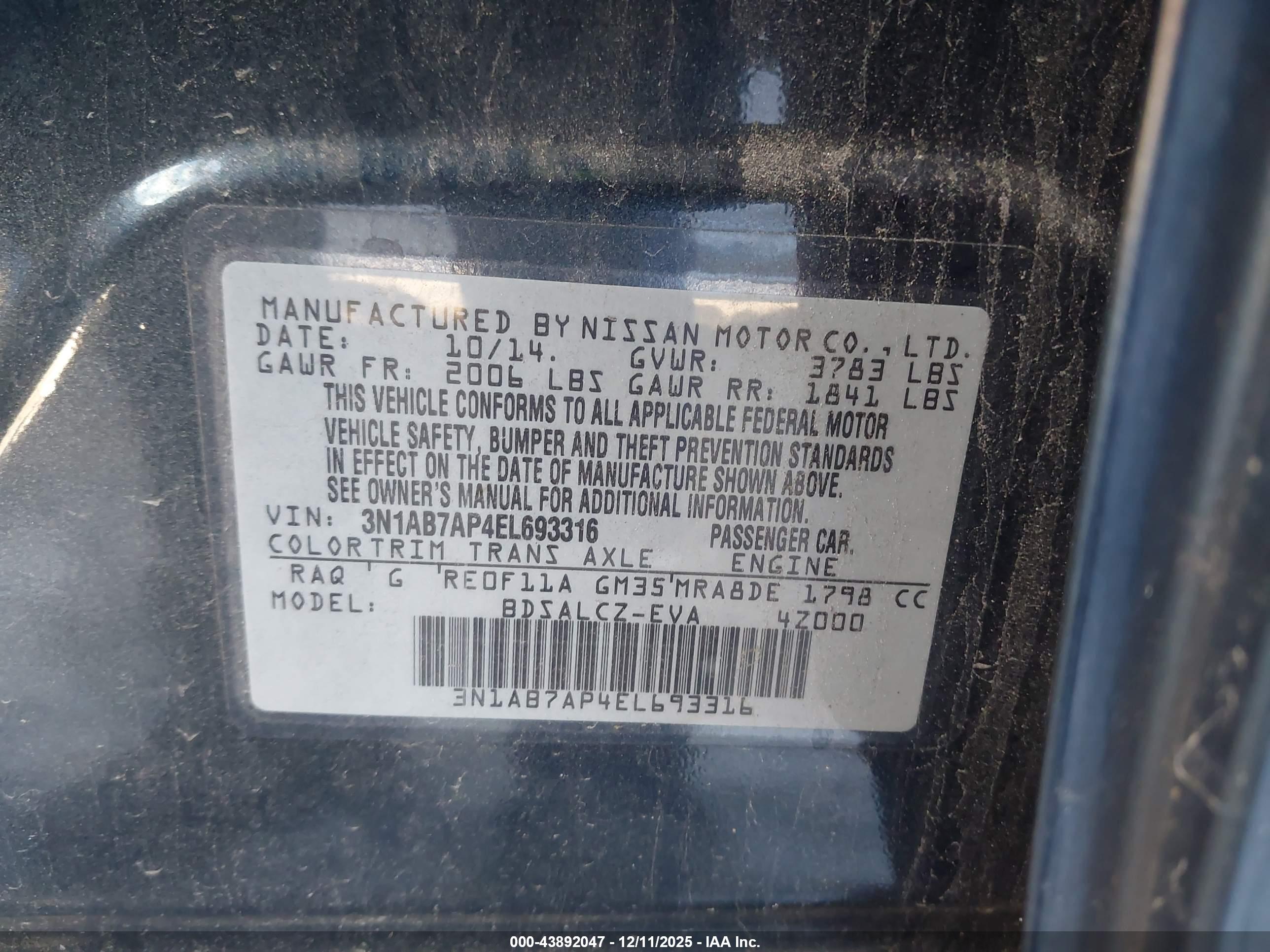 NISSAN SENTRA image 9
