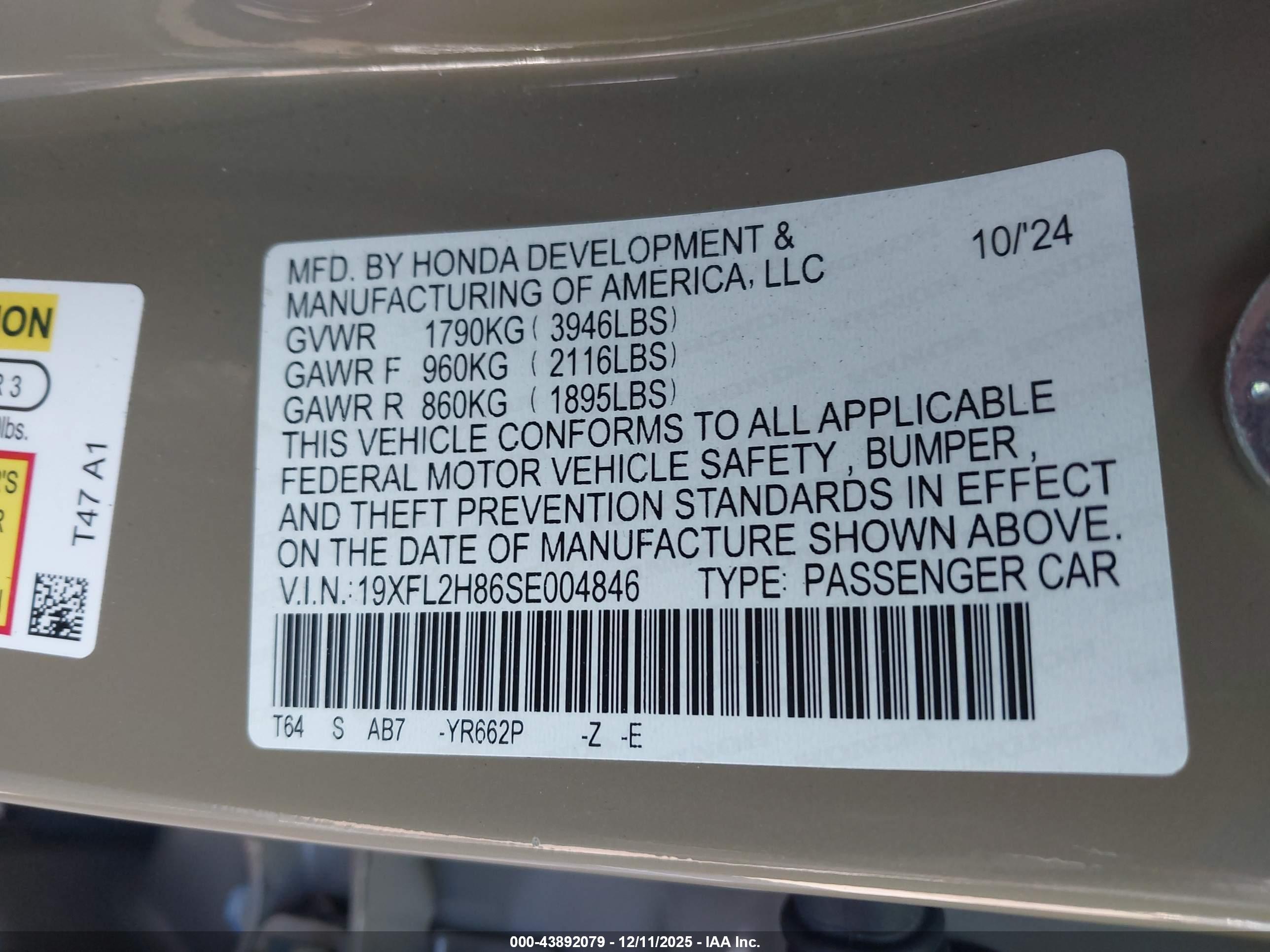 HONDA CIVIC image 9
