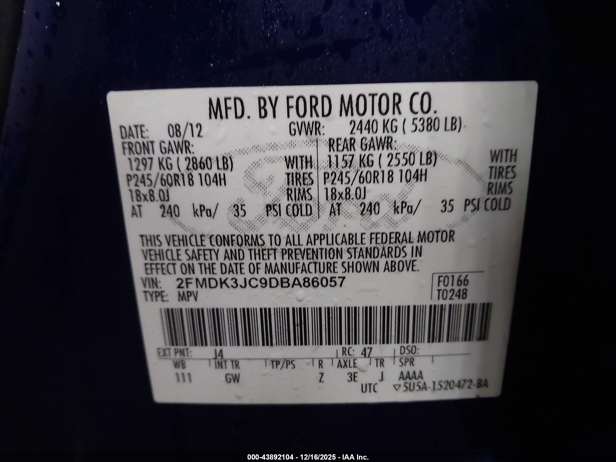FORD EDGE image 9