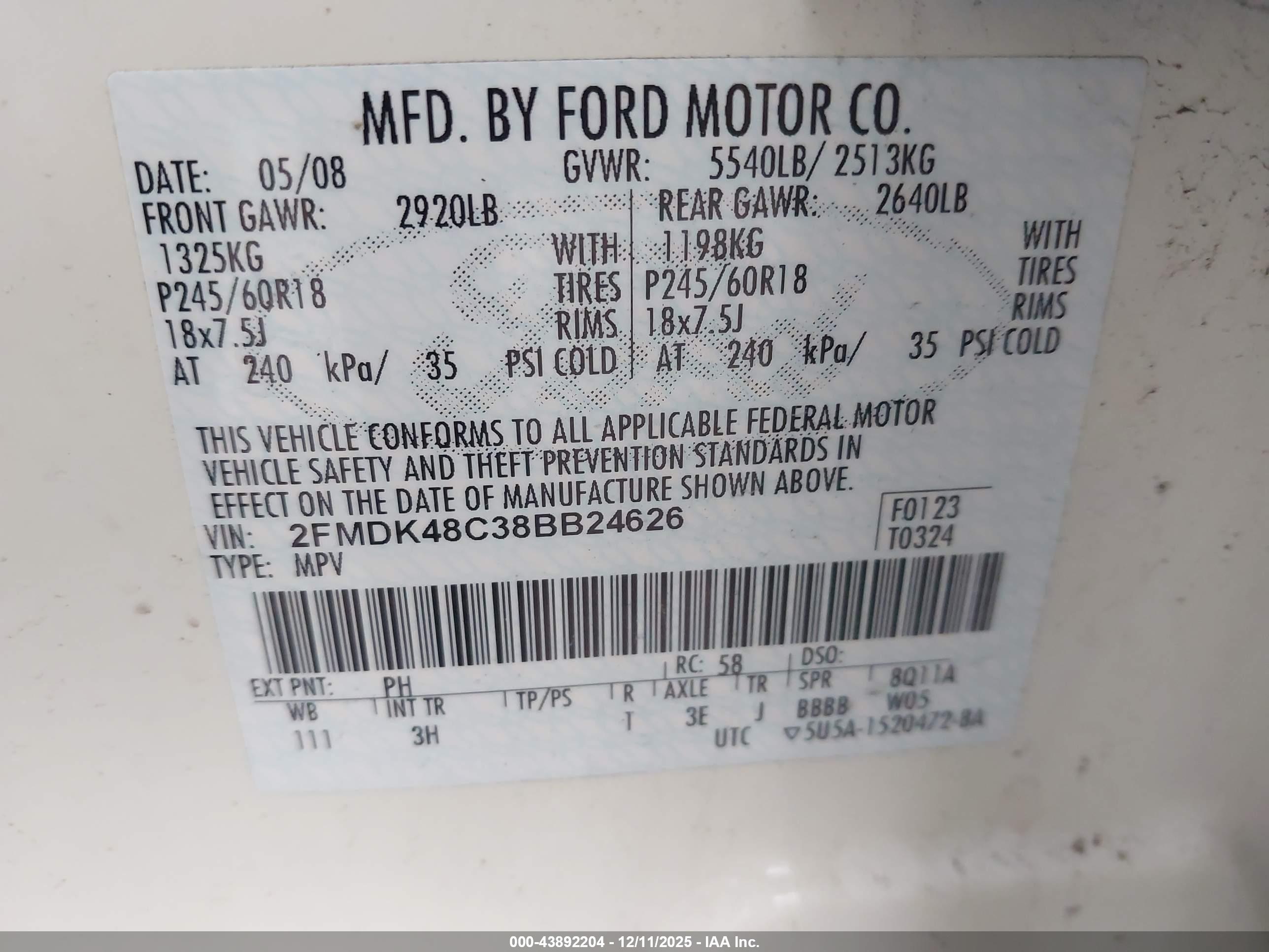 FORD EDGE image 9
