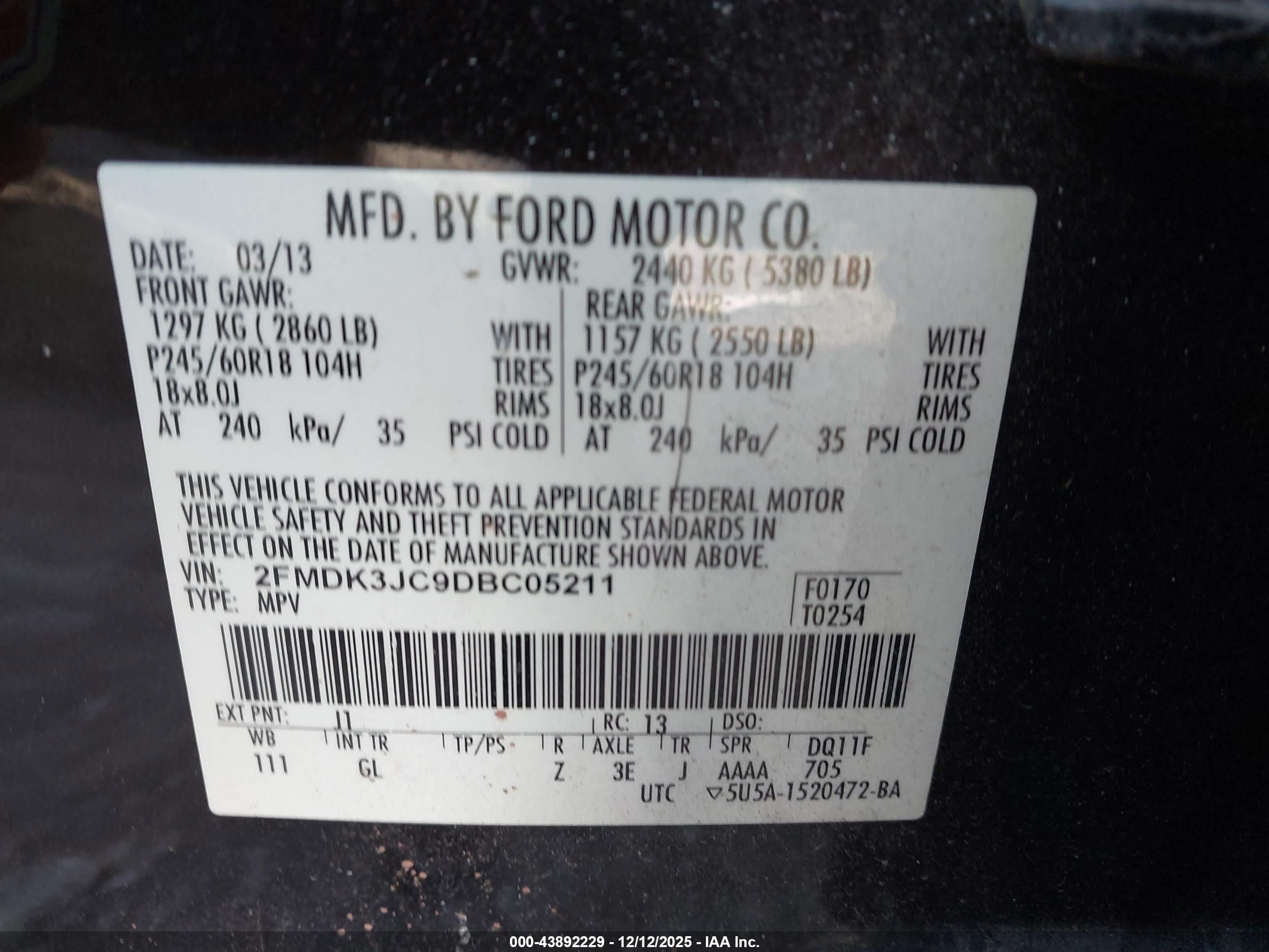 FORD EDGE image 9