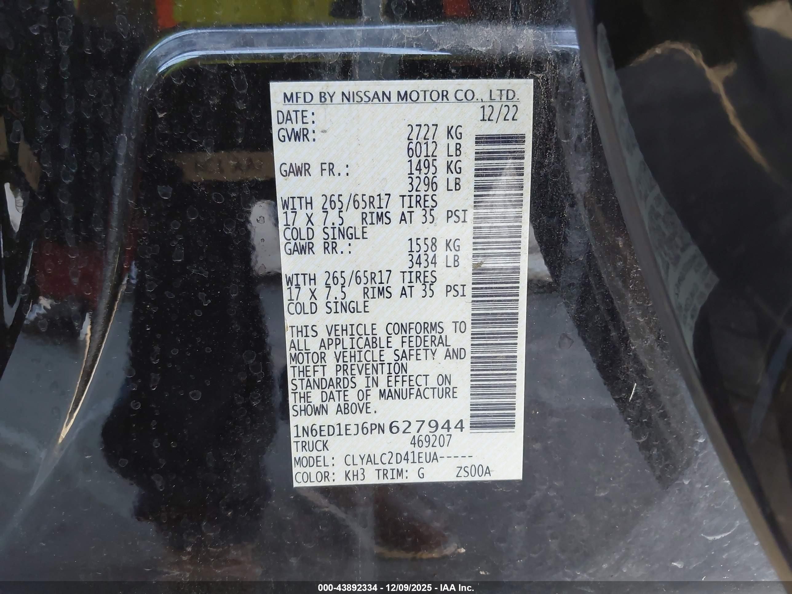 NISSAN FRONTIER image 9