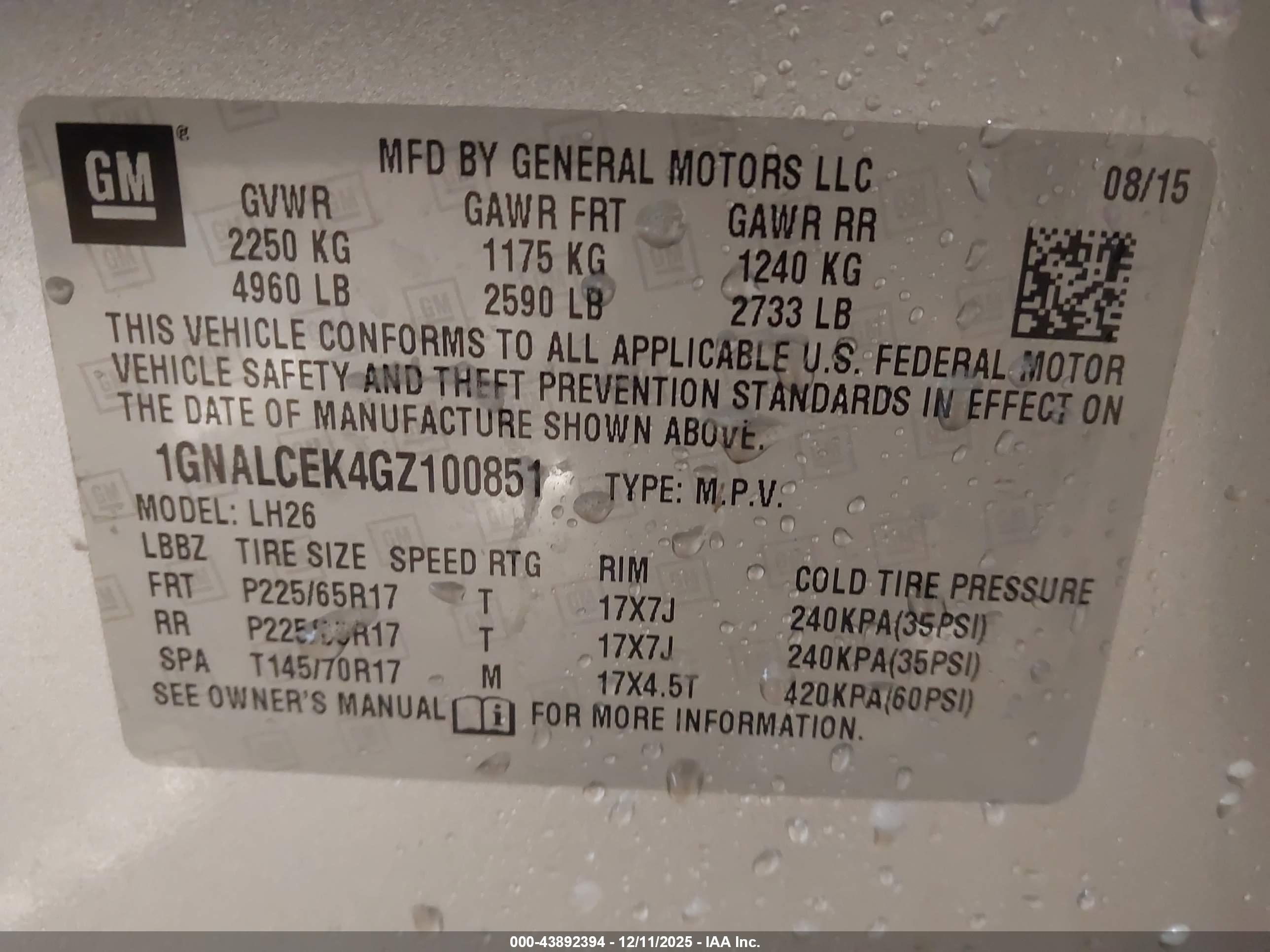 CHEVROLET EQUINOX image 9