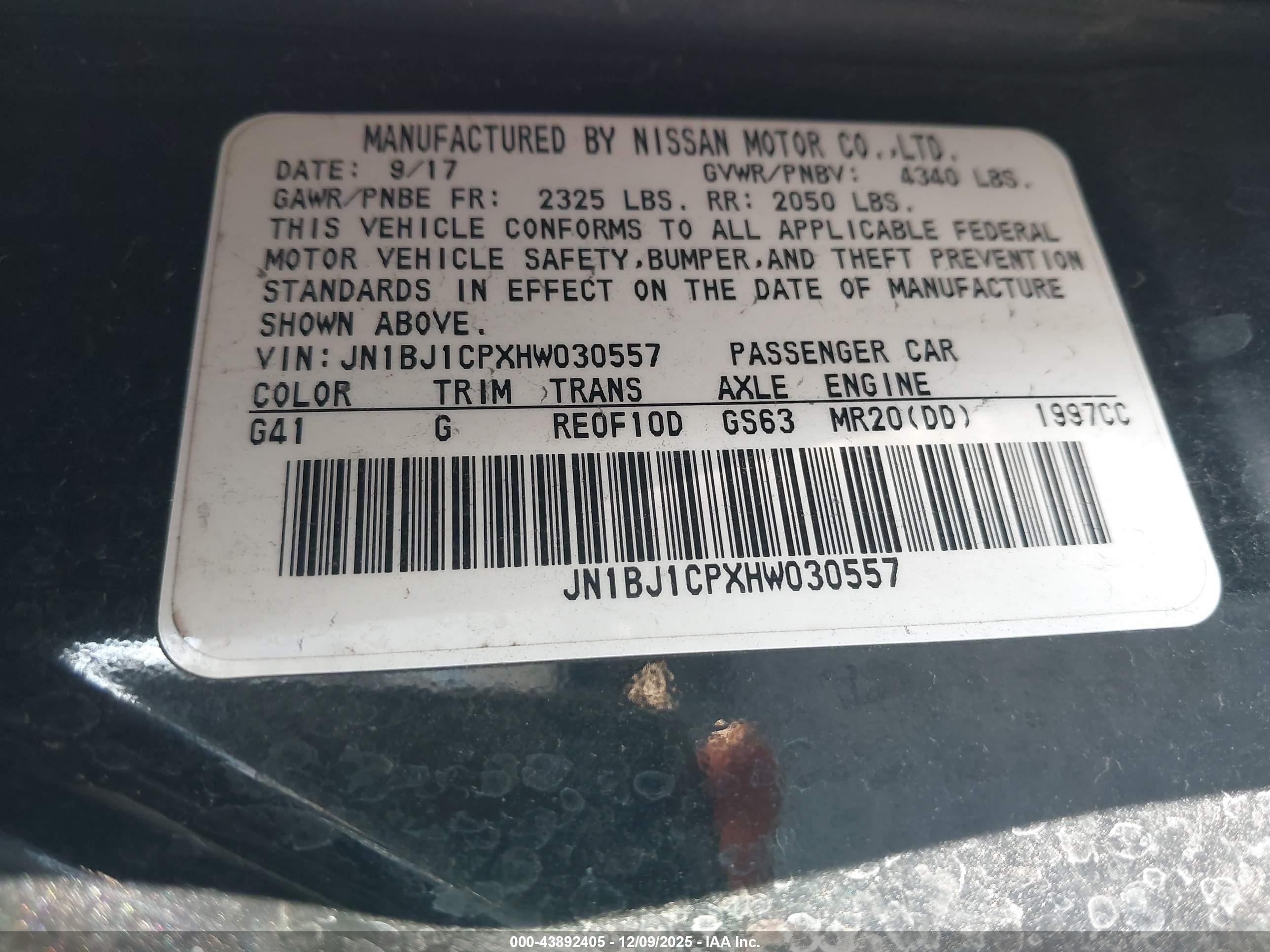 NISSAN ROGUE image 9