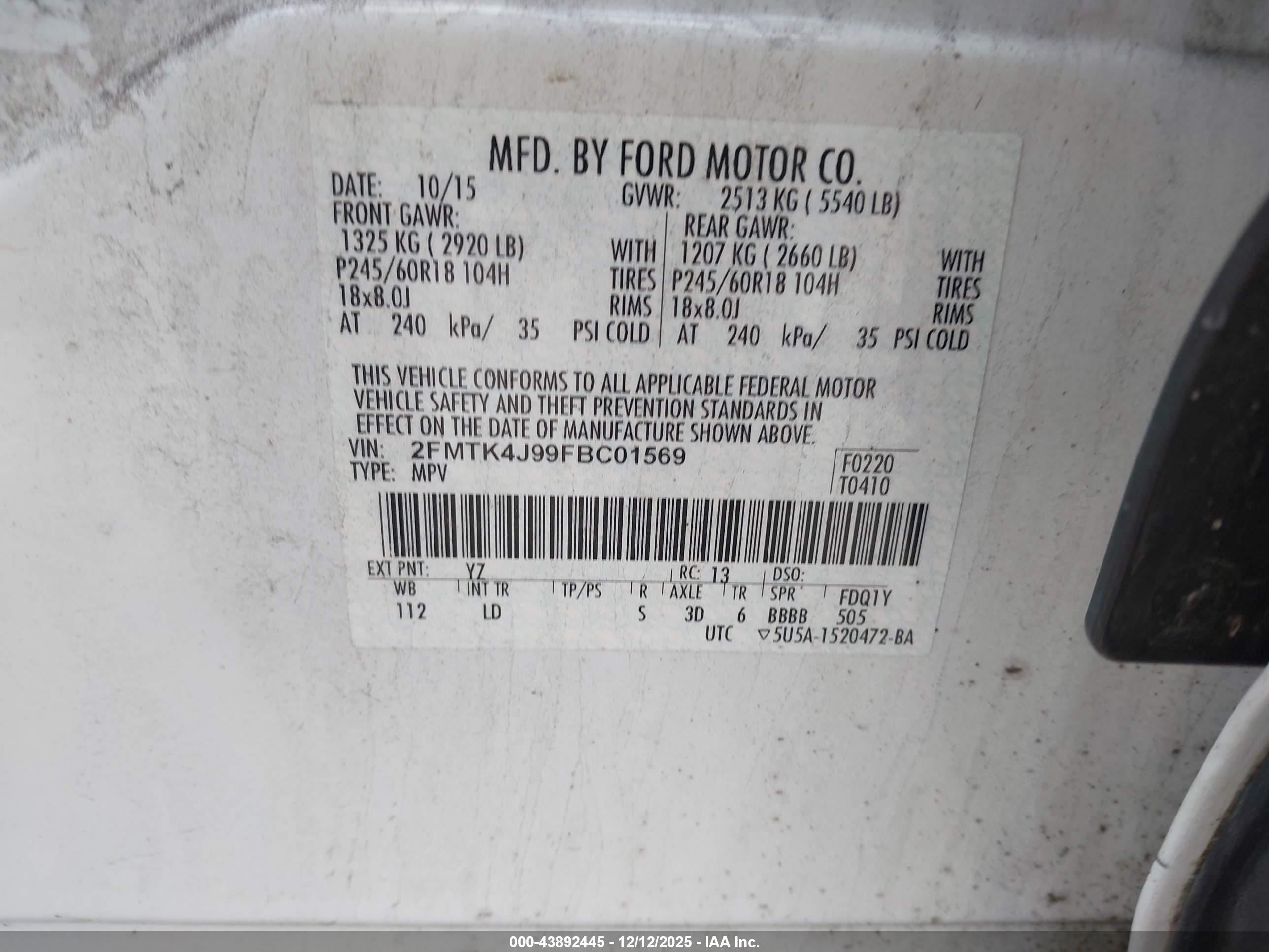 FORD EDGE image 9