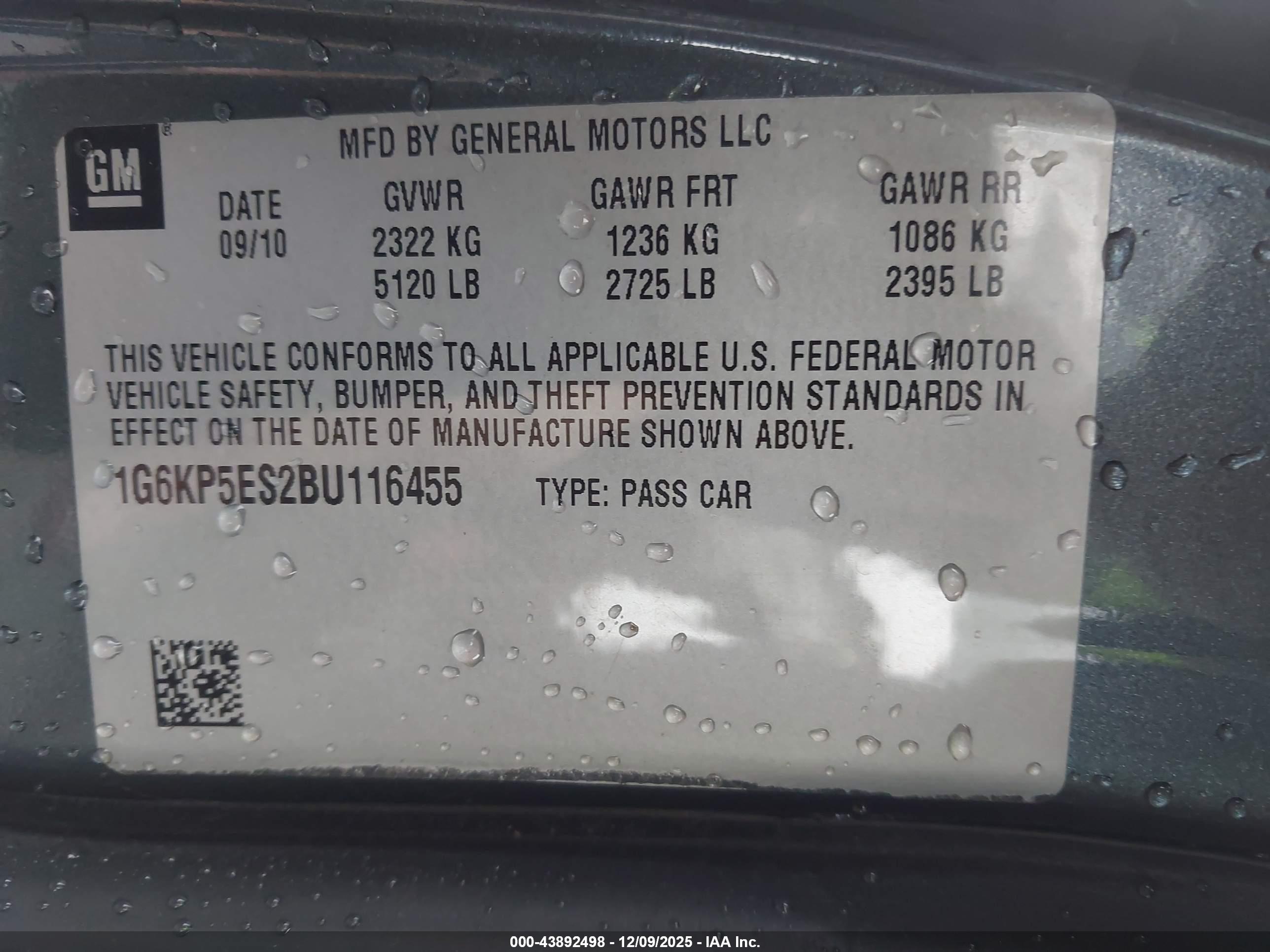 CADILLAC DTS image 9
