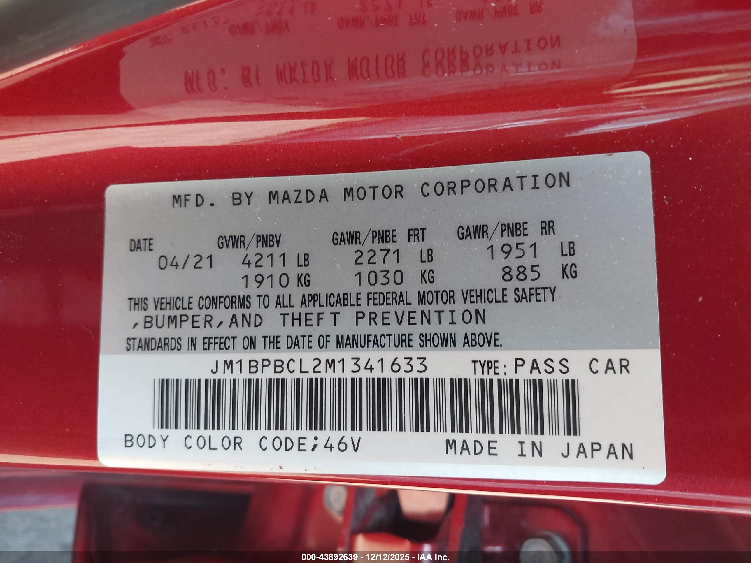 MAZDA MAZDA3 image 9