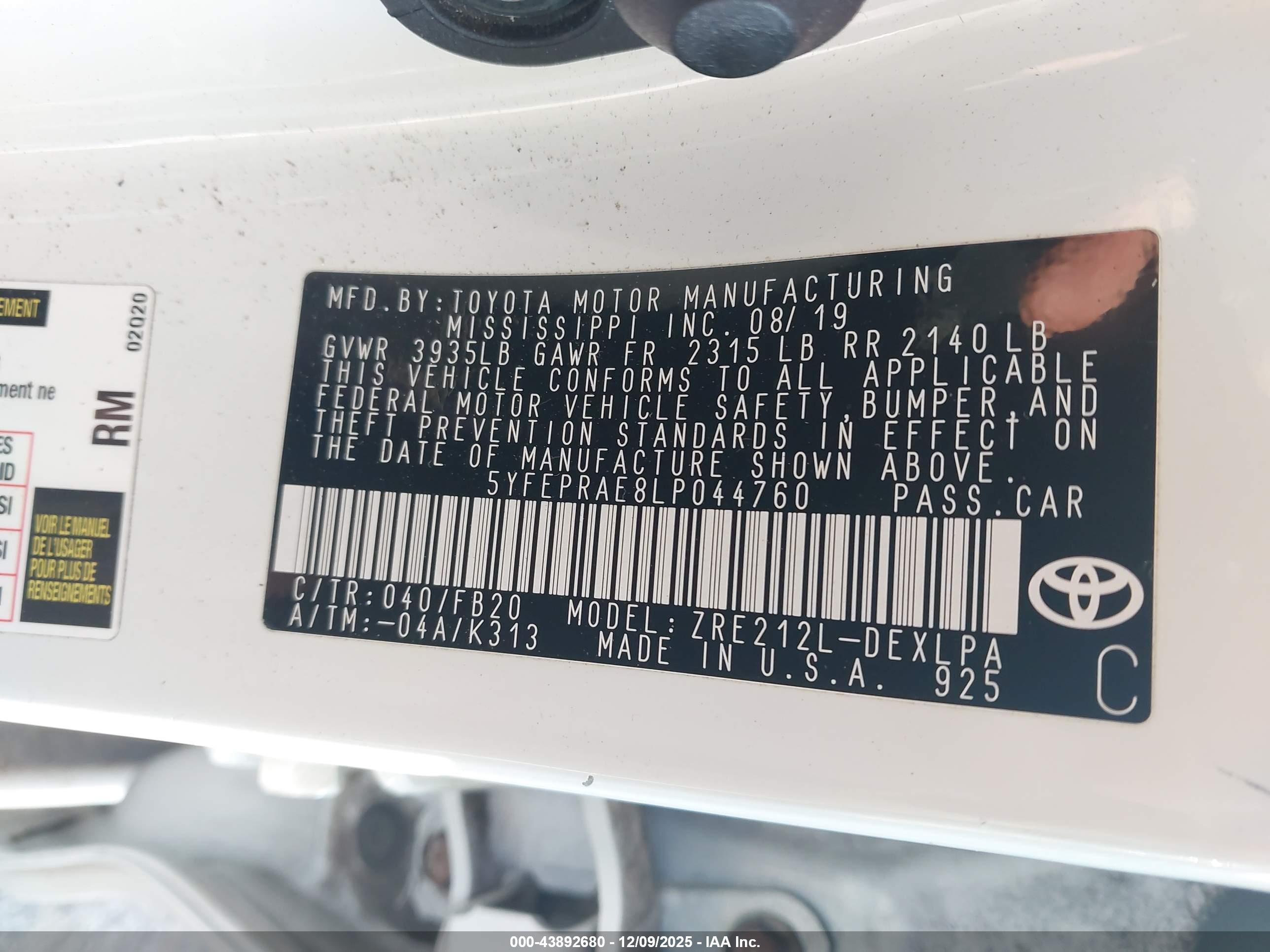 TOYOTA COROLLA image 9